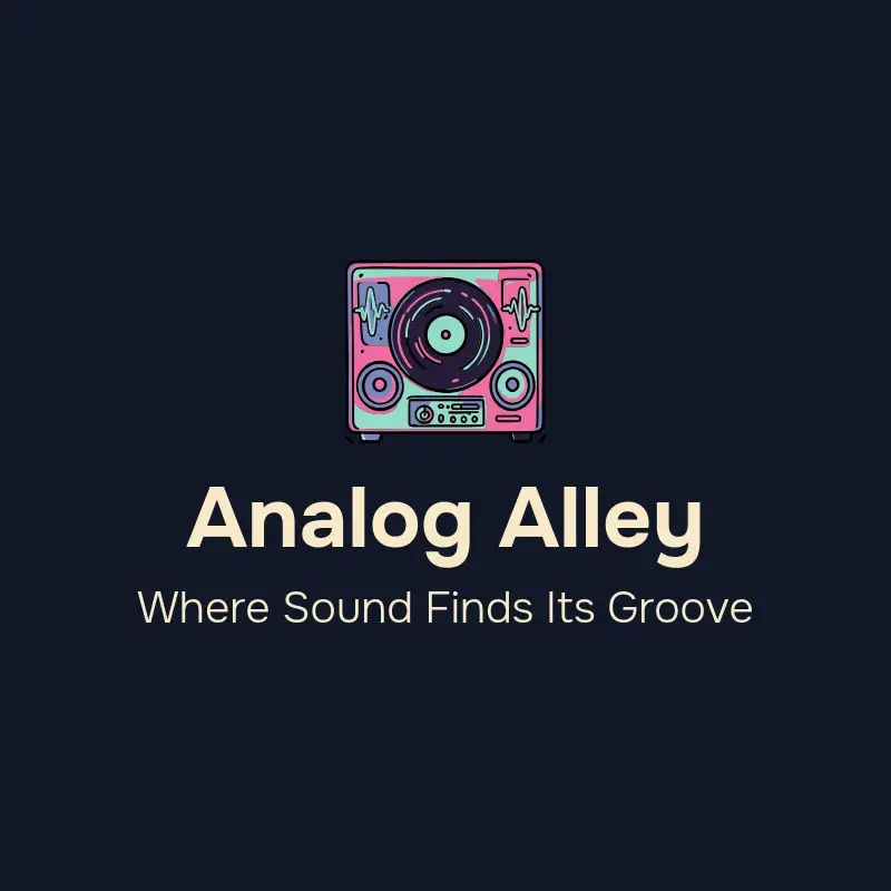 The band name Analog Alley as a branded logo with a color icon