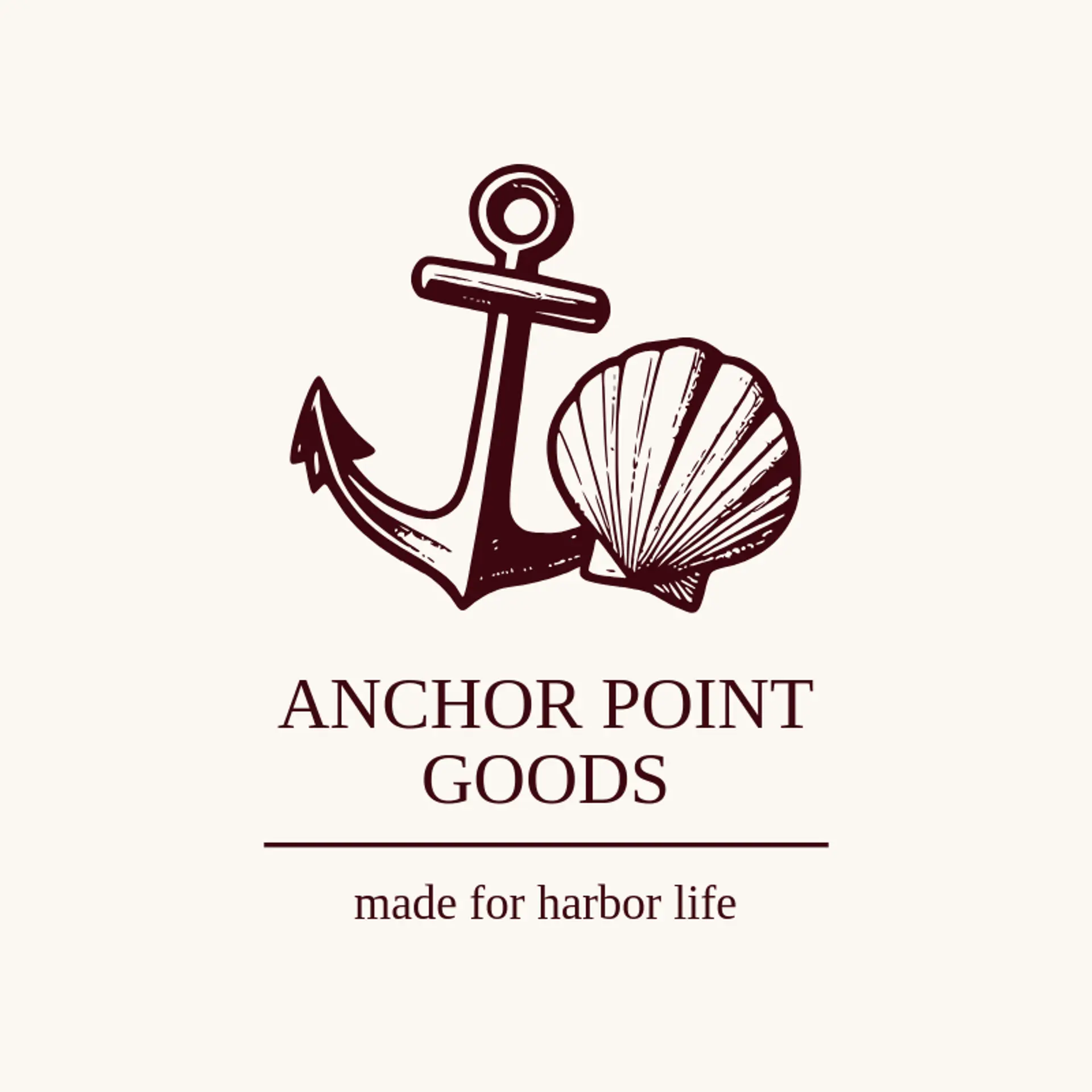 Anchor Point Goods logo for ocean