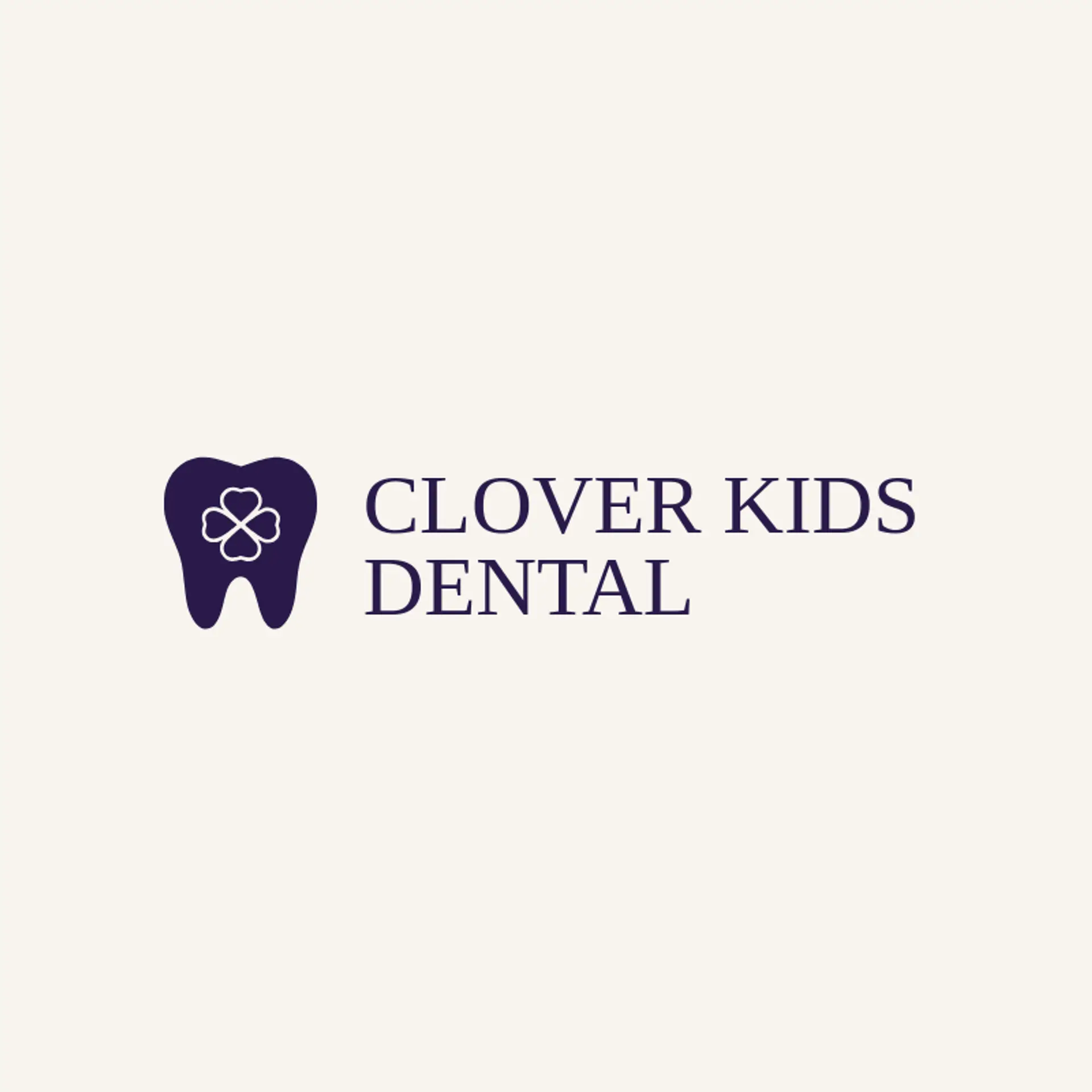 Clover Kids Dental logo for dentistry