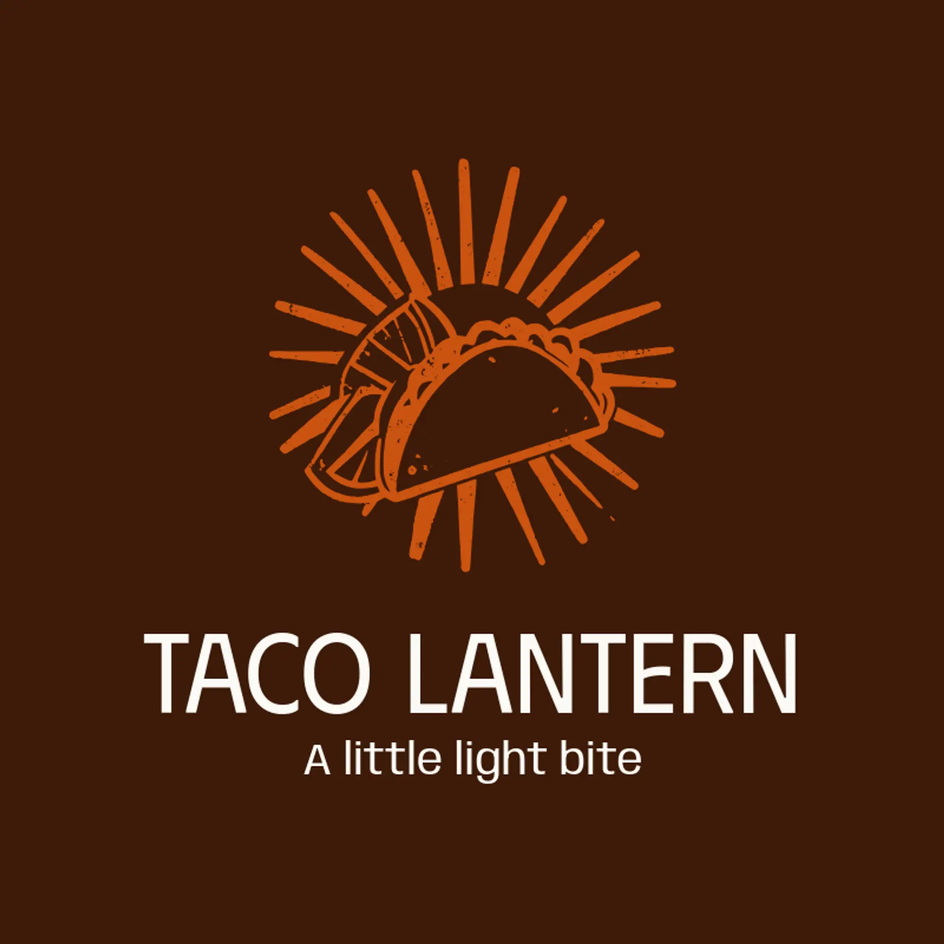 Taco Lantern logo for taco