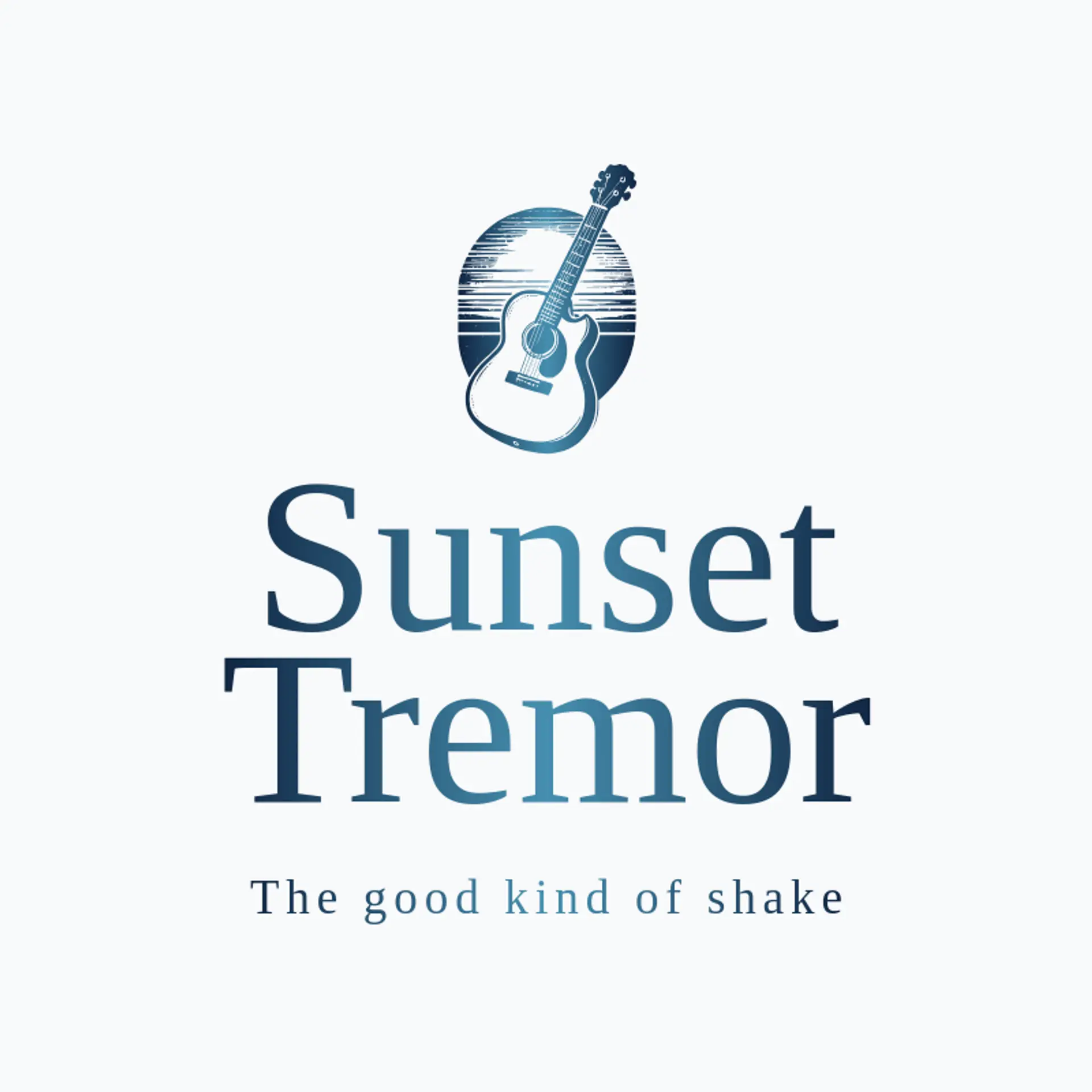 Sunset Tremor logo for rock band