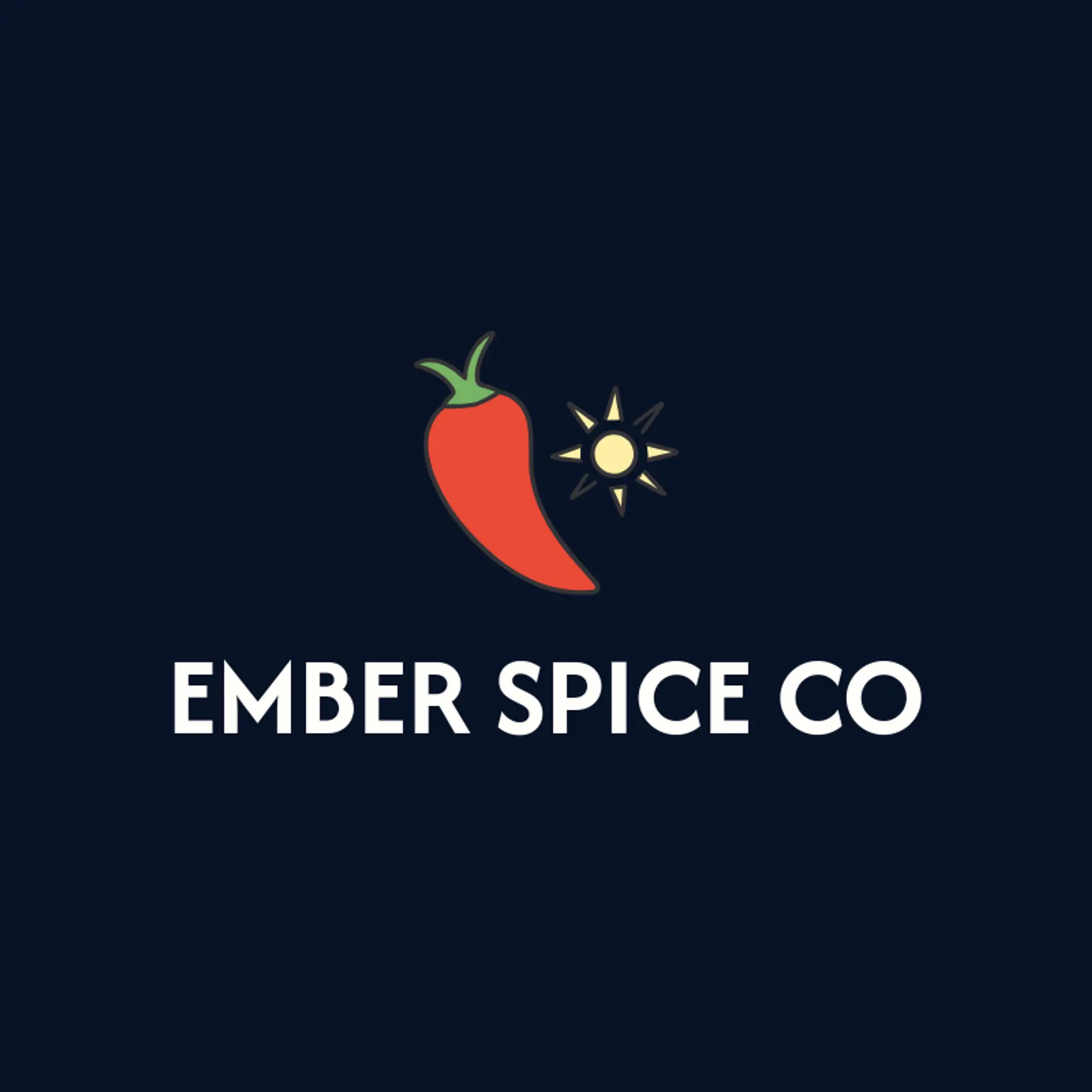 Ember Spice Co logo for spice