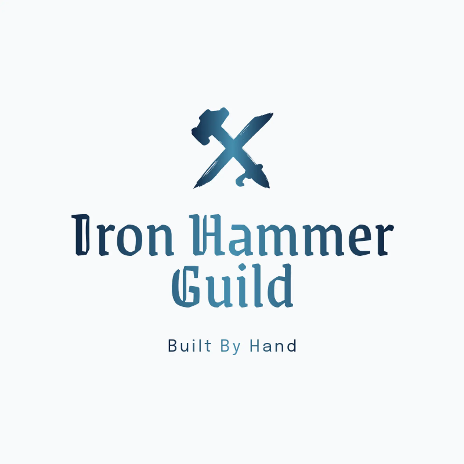 Iron Hammer Guild logo for sword