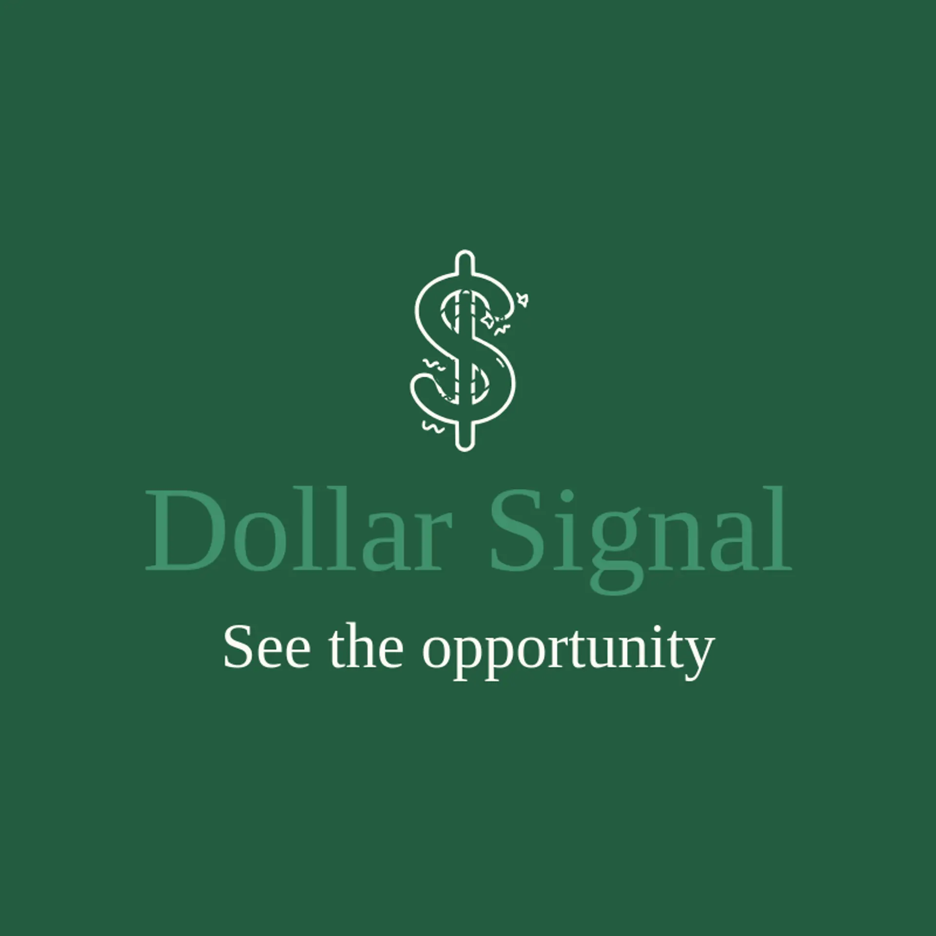 Dollar Signal logo for cash