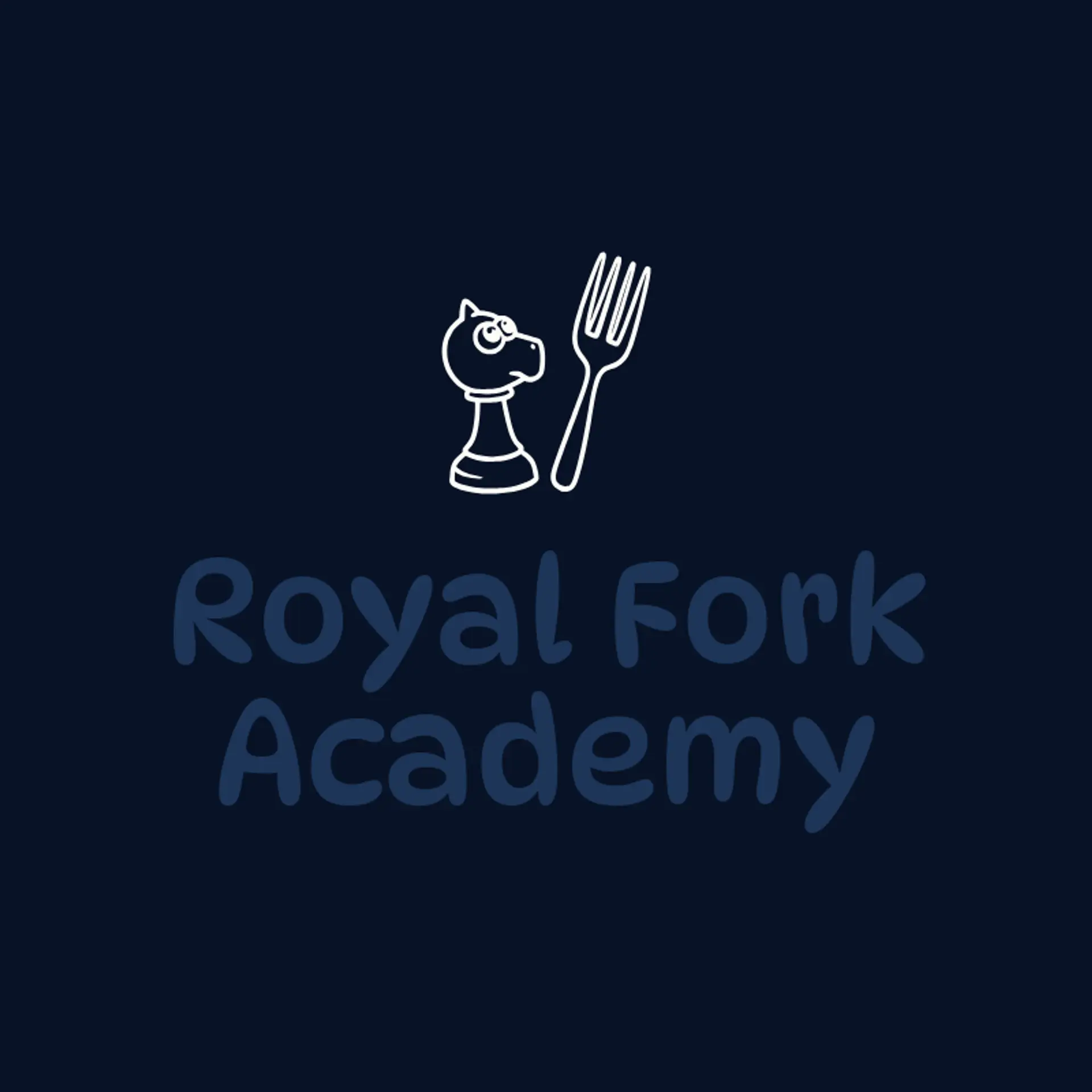 Royal Fork Academy logo for chess