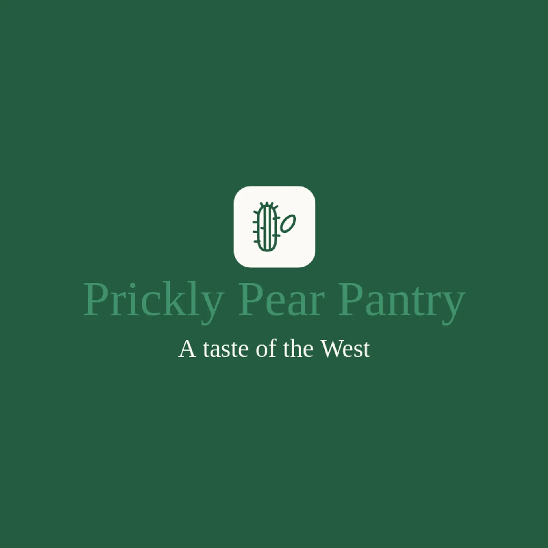 Prickly Pear Pantry logo for Desert