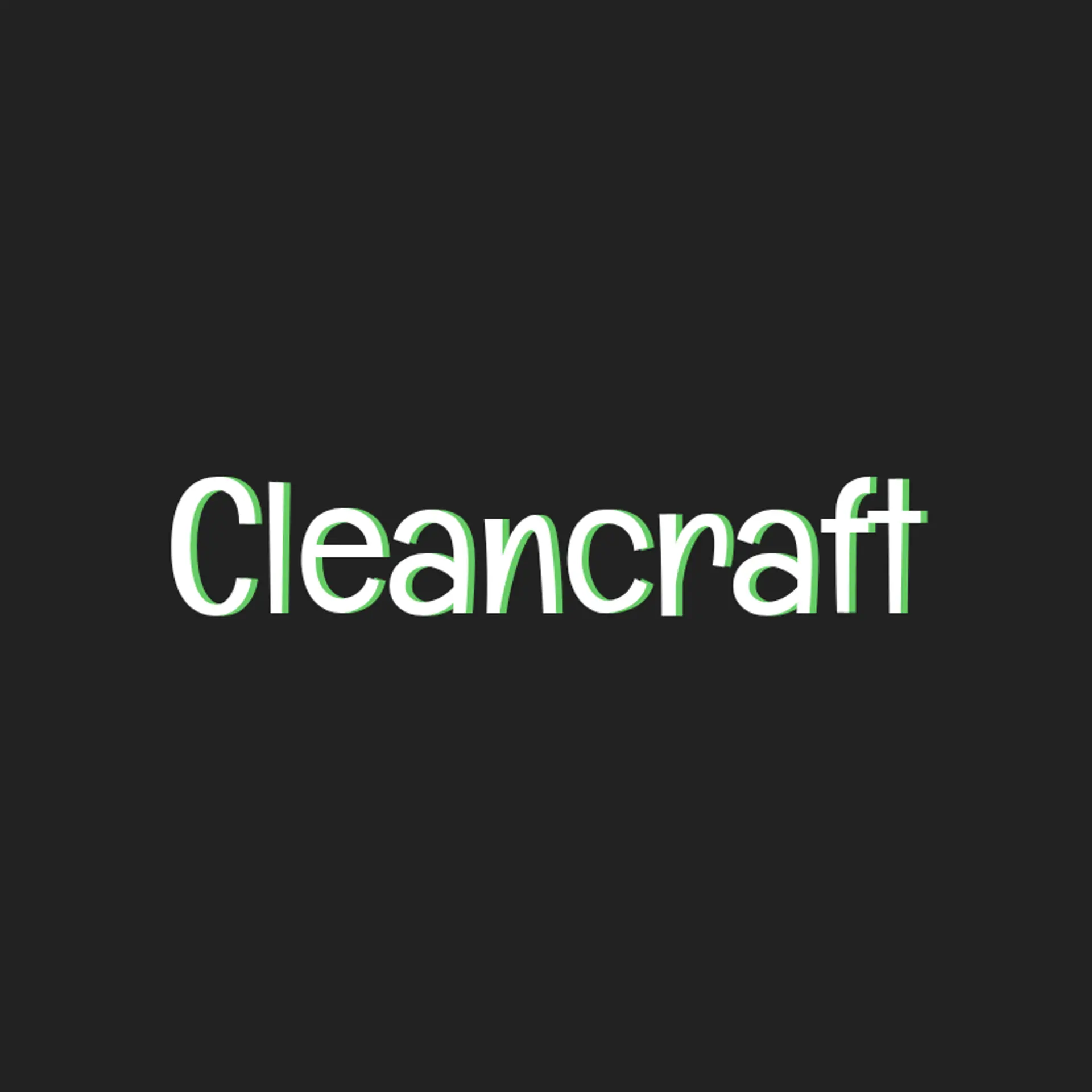 CleanCraft logo for cleaning