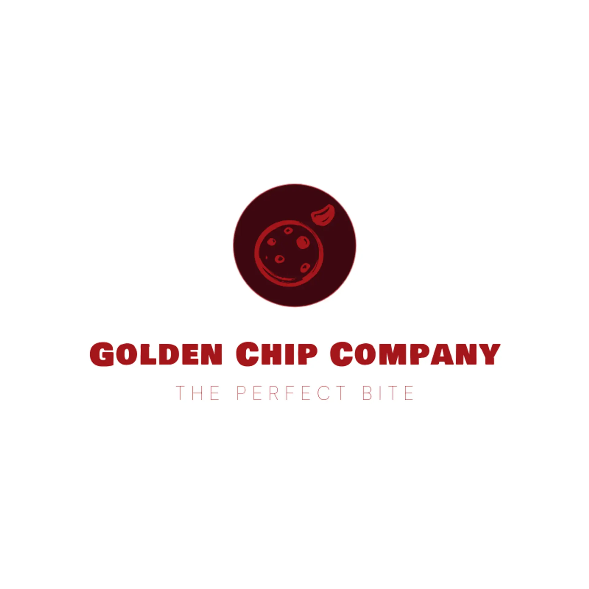 Golden Chip Company logo for cookie
