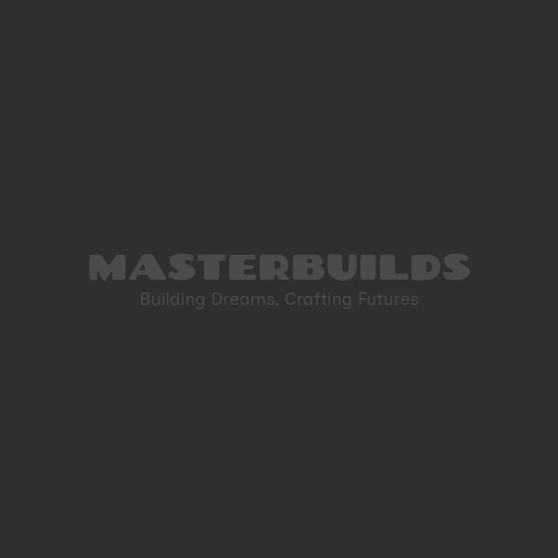 MasterBuilds logo for construction