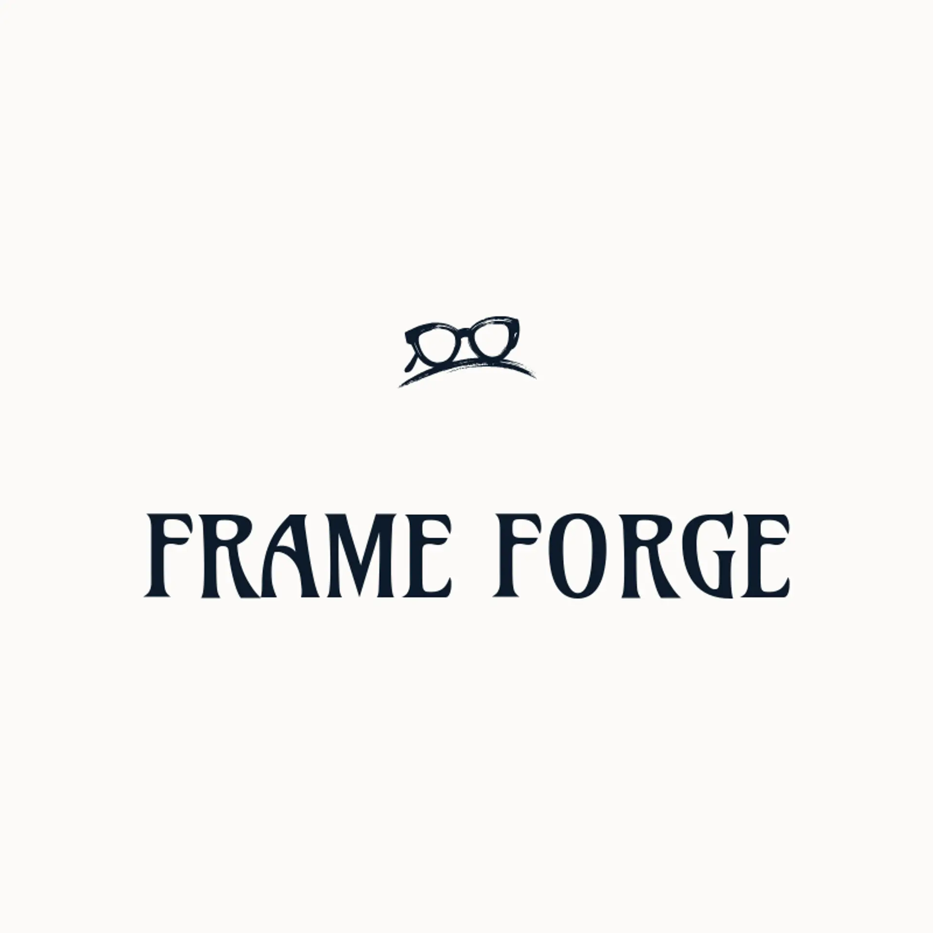 Frame Forge logo for glasses