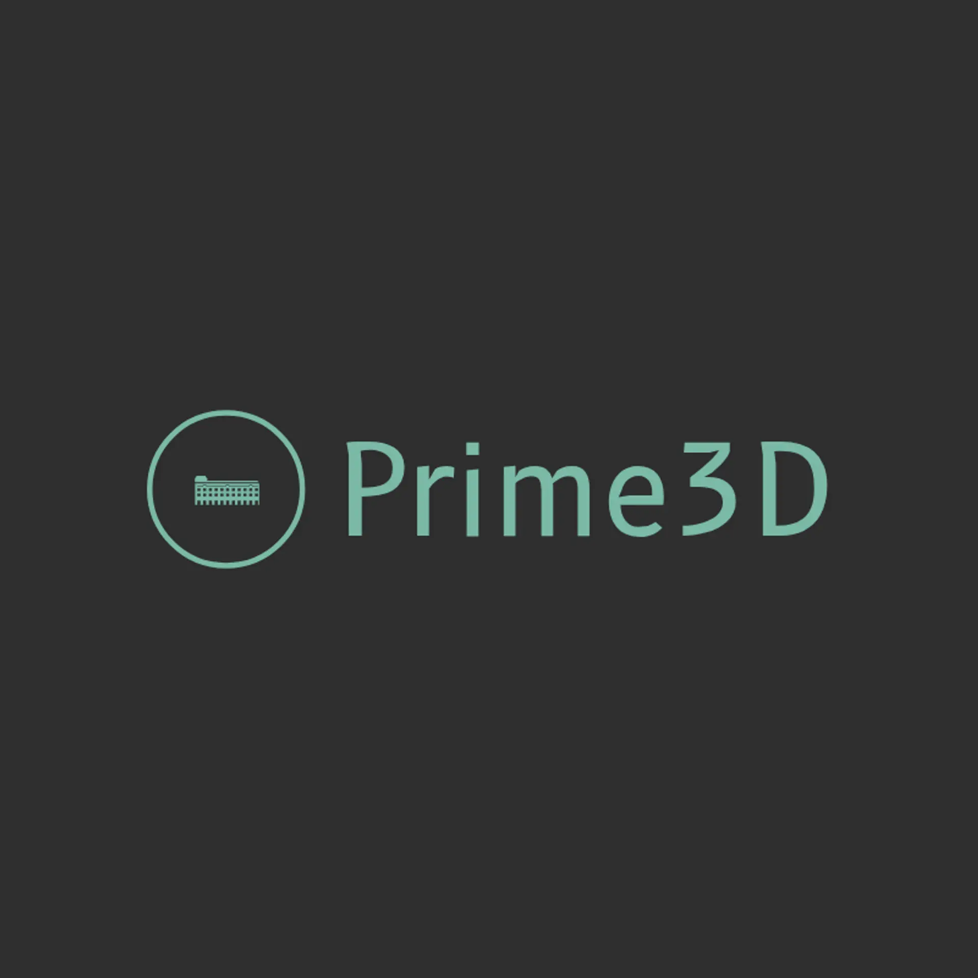 Prime3D logo for construction 3d
