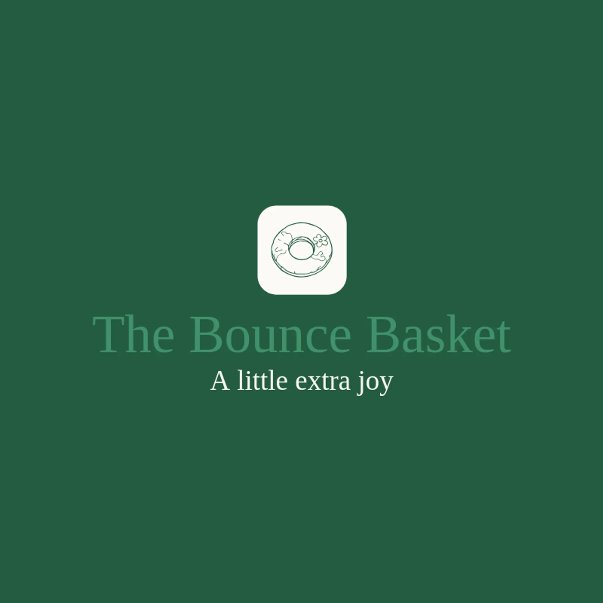 The Bounce Basket logo for inflatable