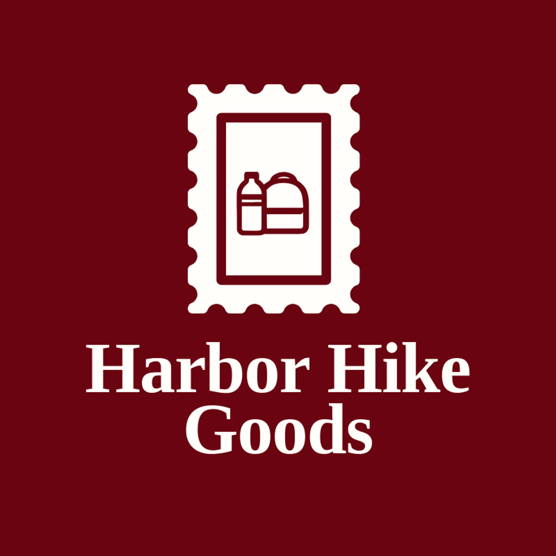 Harbor Hike Goods logo for backpack