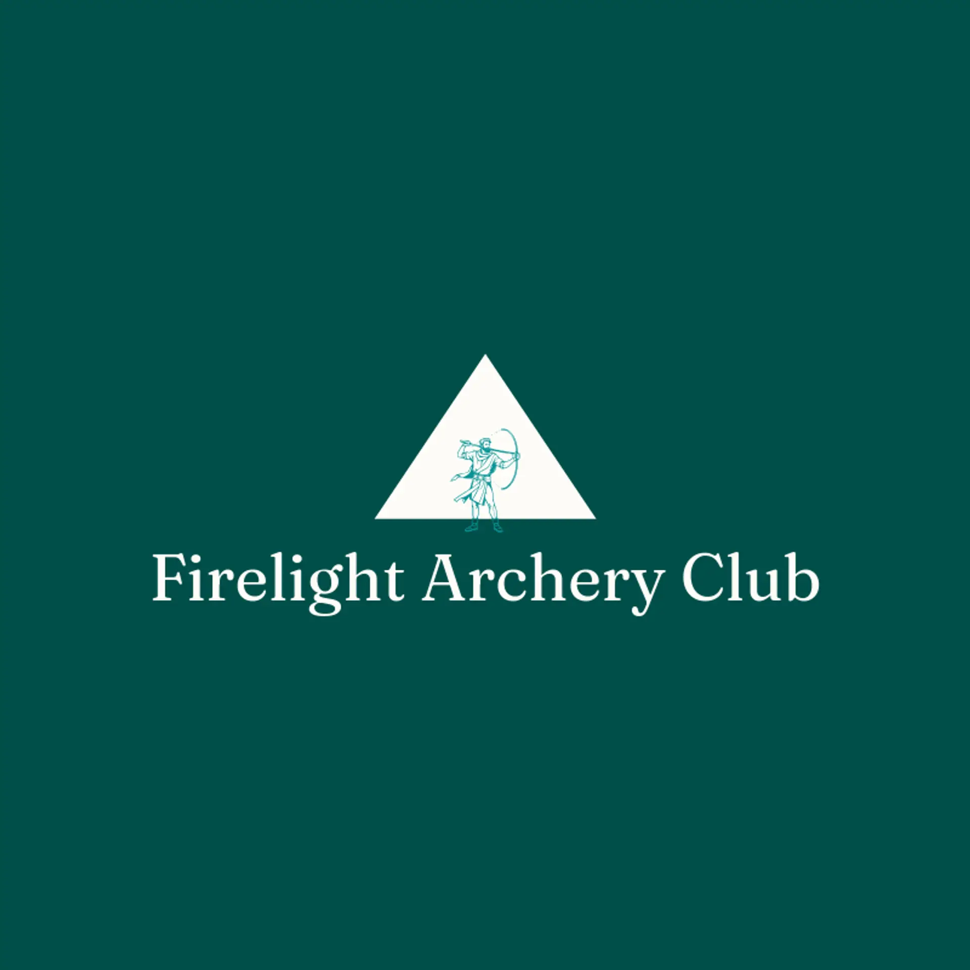 Firelight Archery Club logo for archer