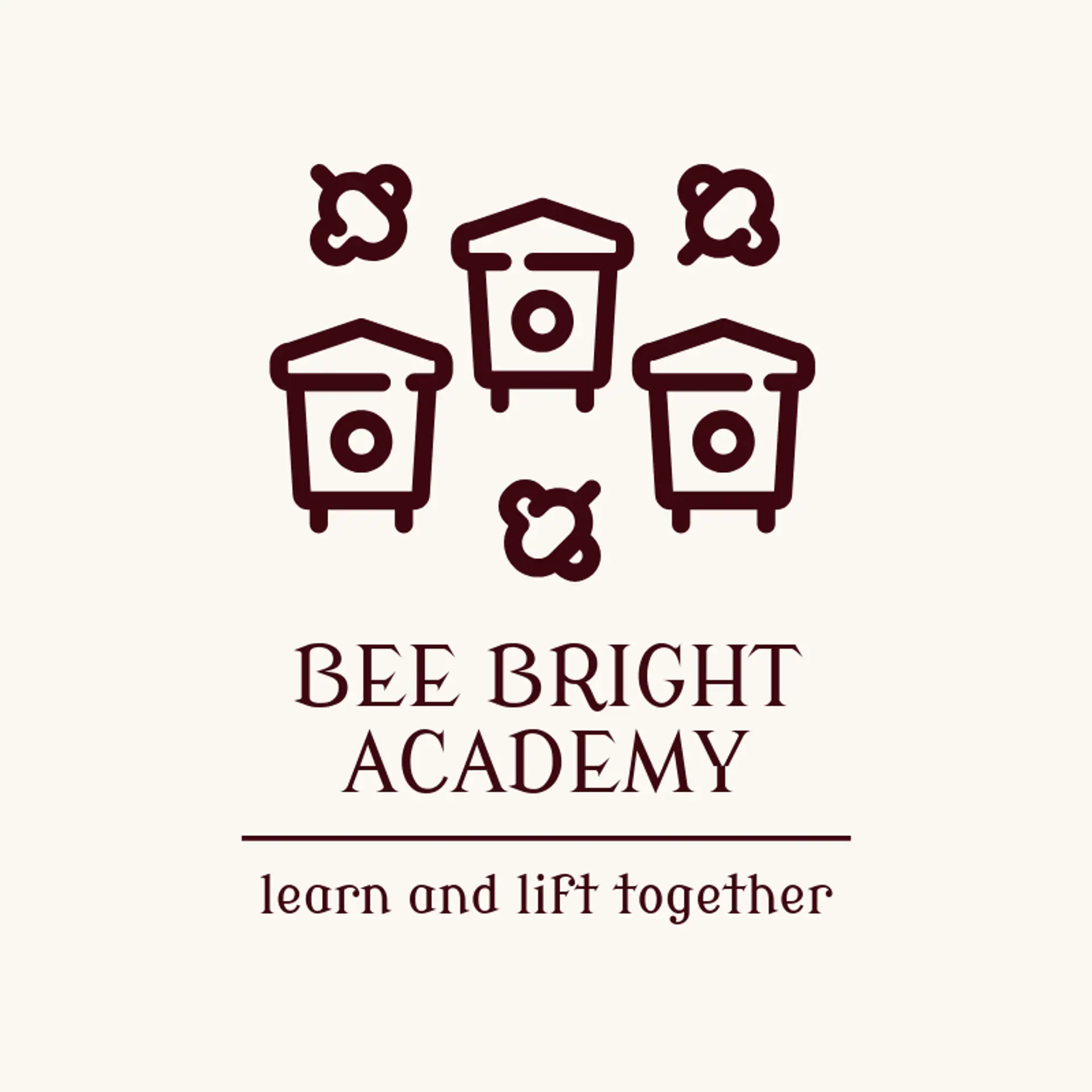 Bee Bright Academy logo for hive