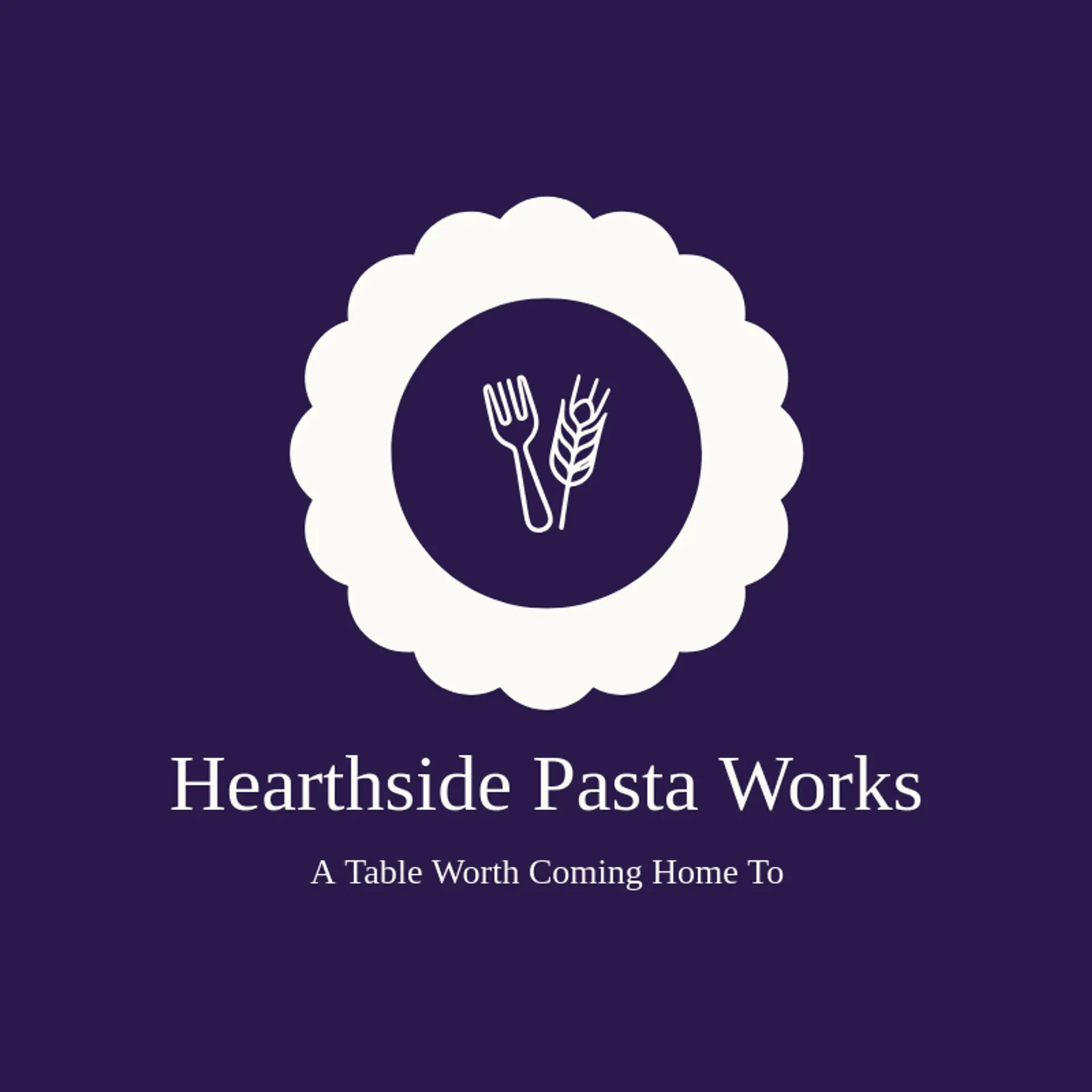 Hearthside Pasta Works logo for rome