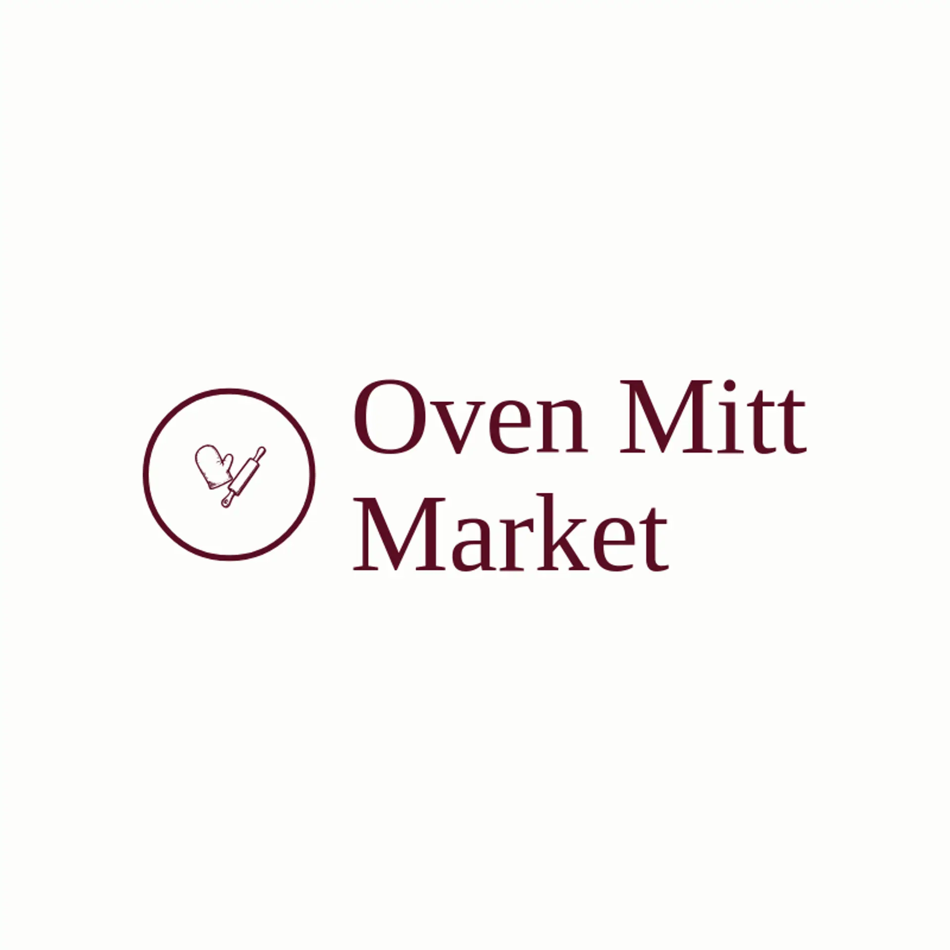 Oven Mitt Market logo for baking