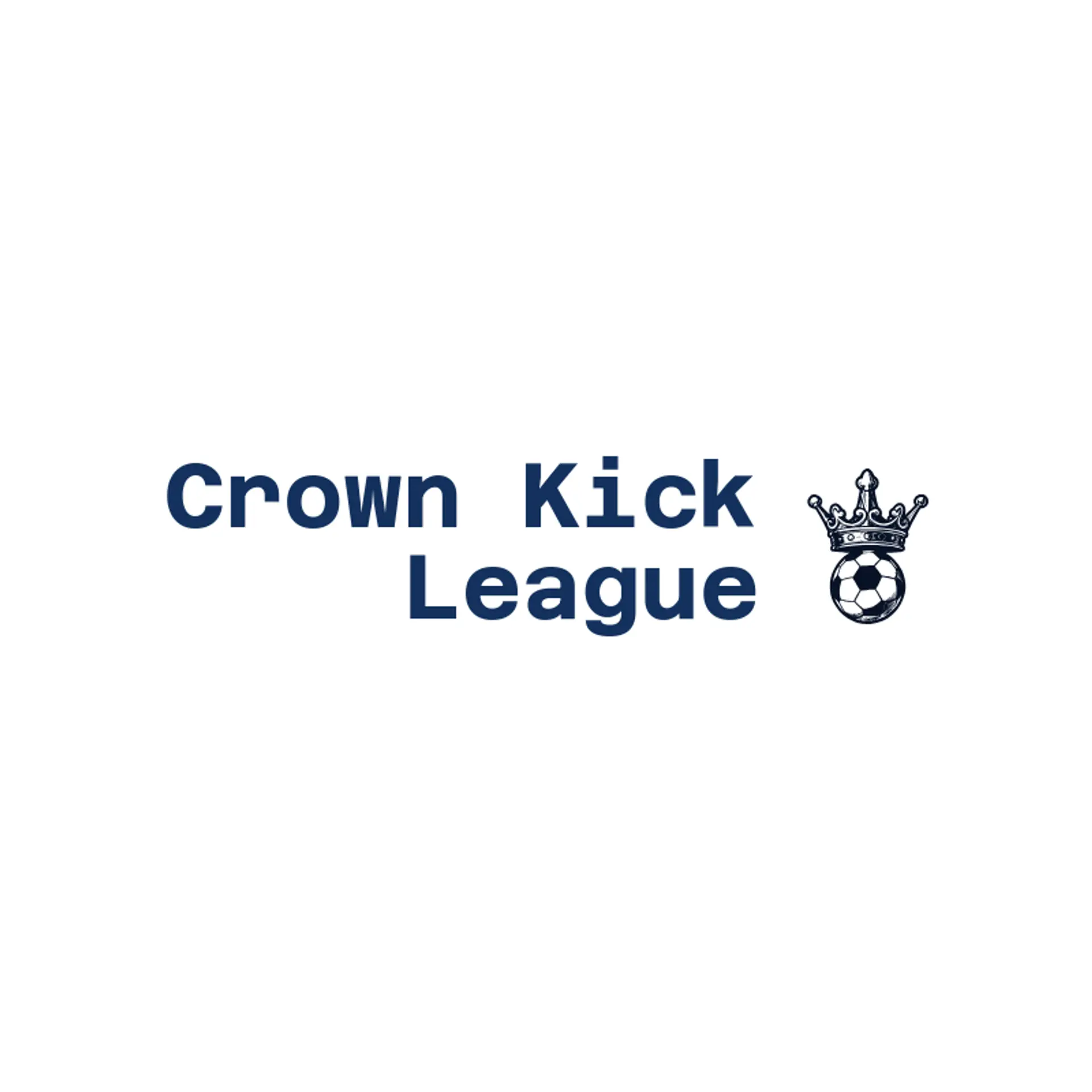 Crown Kick League logo for futsal