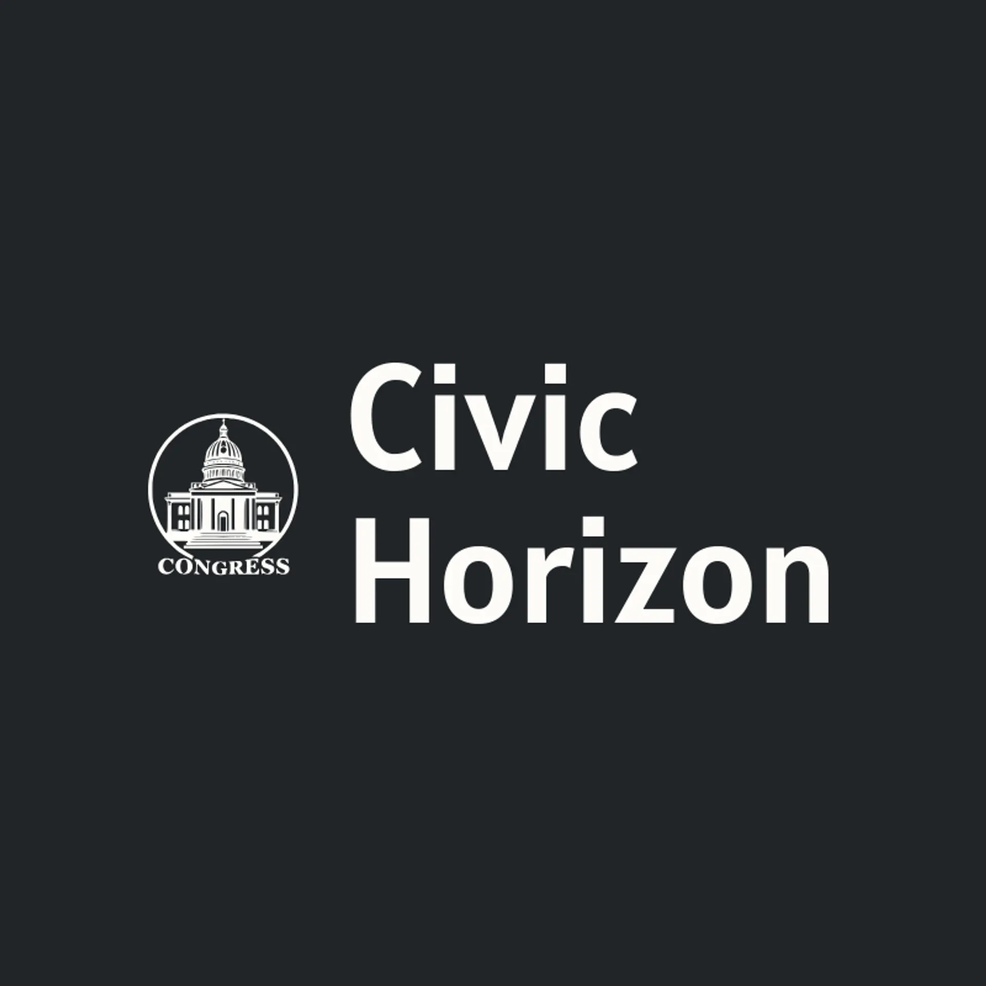 Civic Horizon logo for congress
