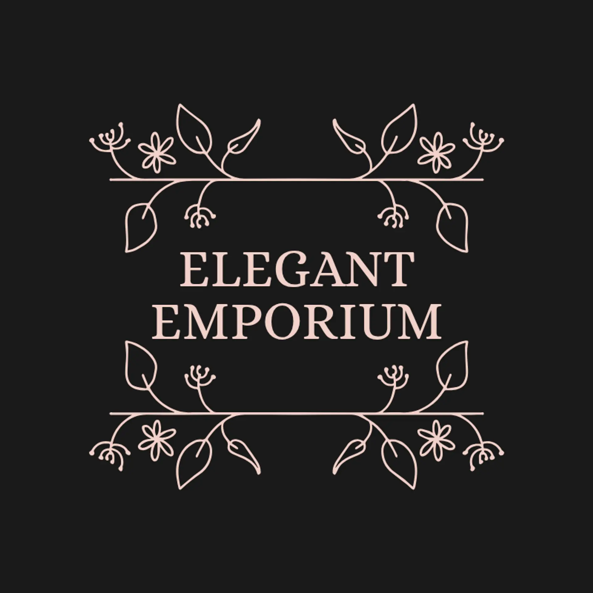 Elegant Emporium logo for beauty fashion