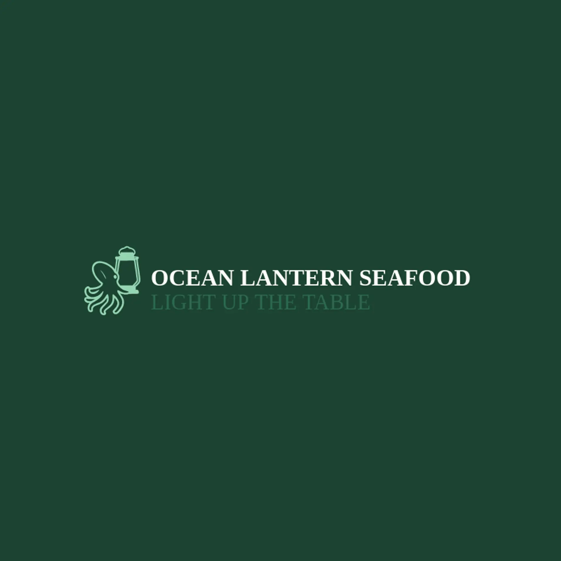 Ocean Lantern Seafood logo for squid