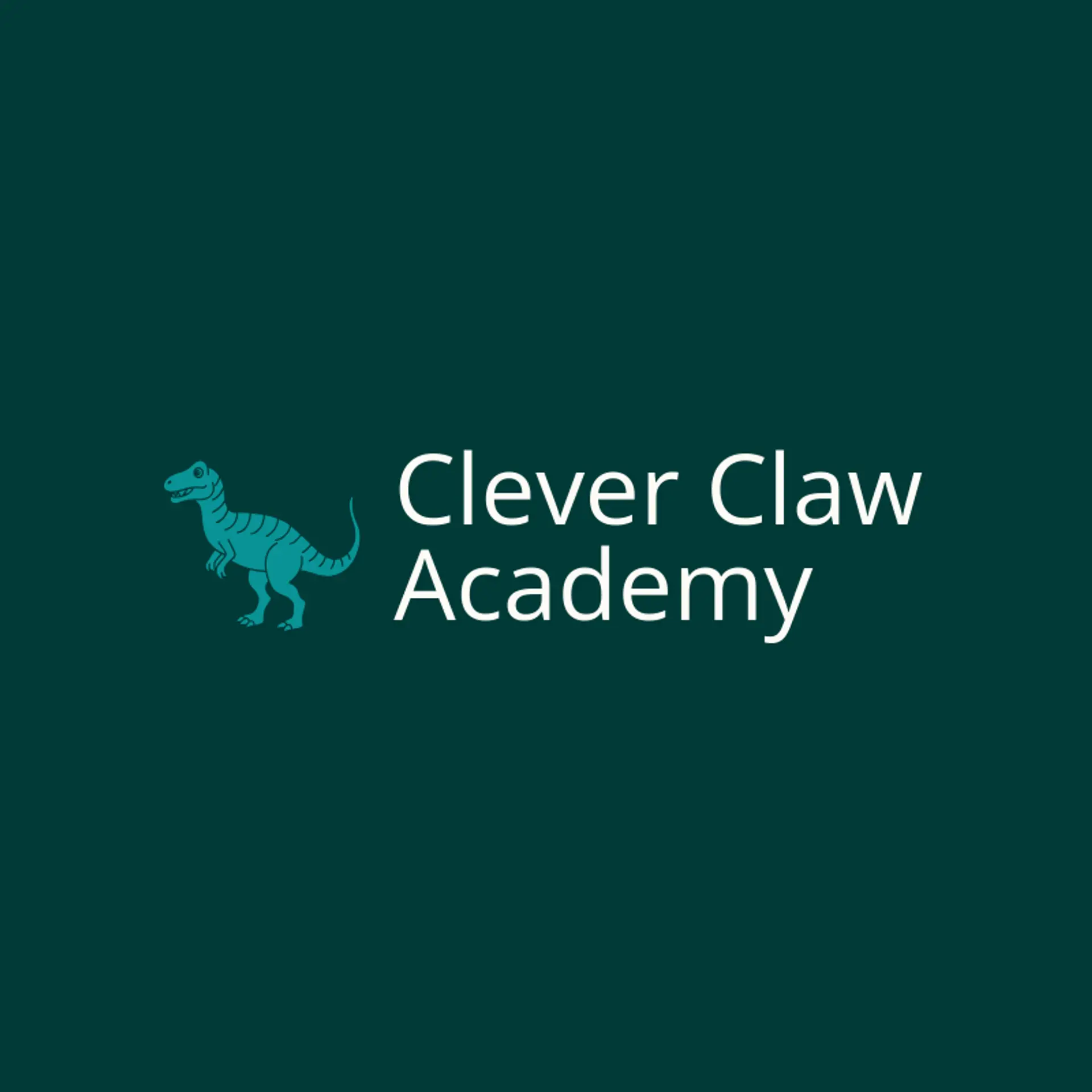 Clever Claw Academy logo for raptor