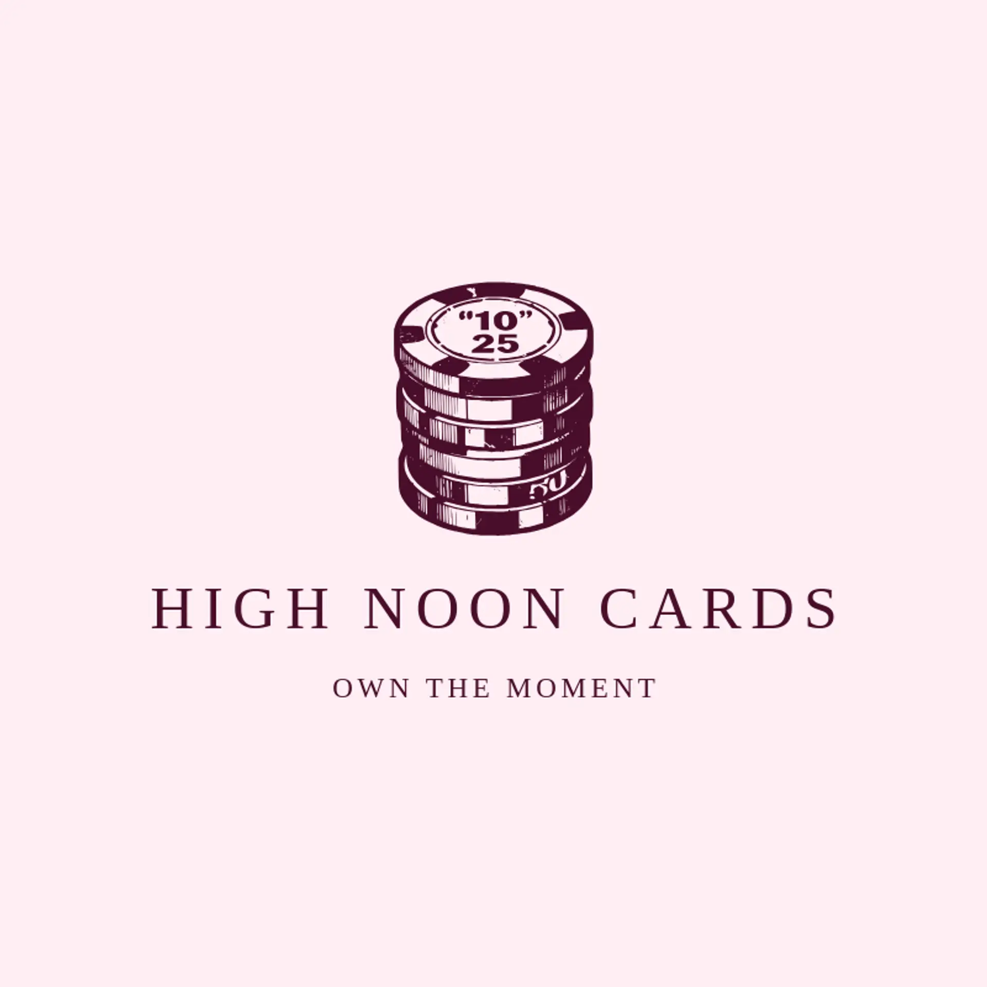 High Noon Cards logo for poker