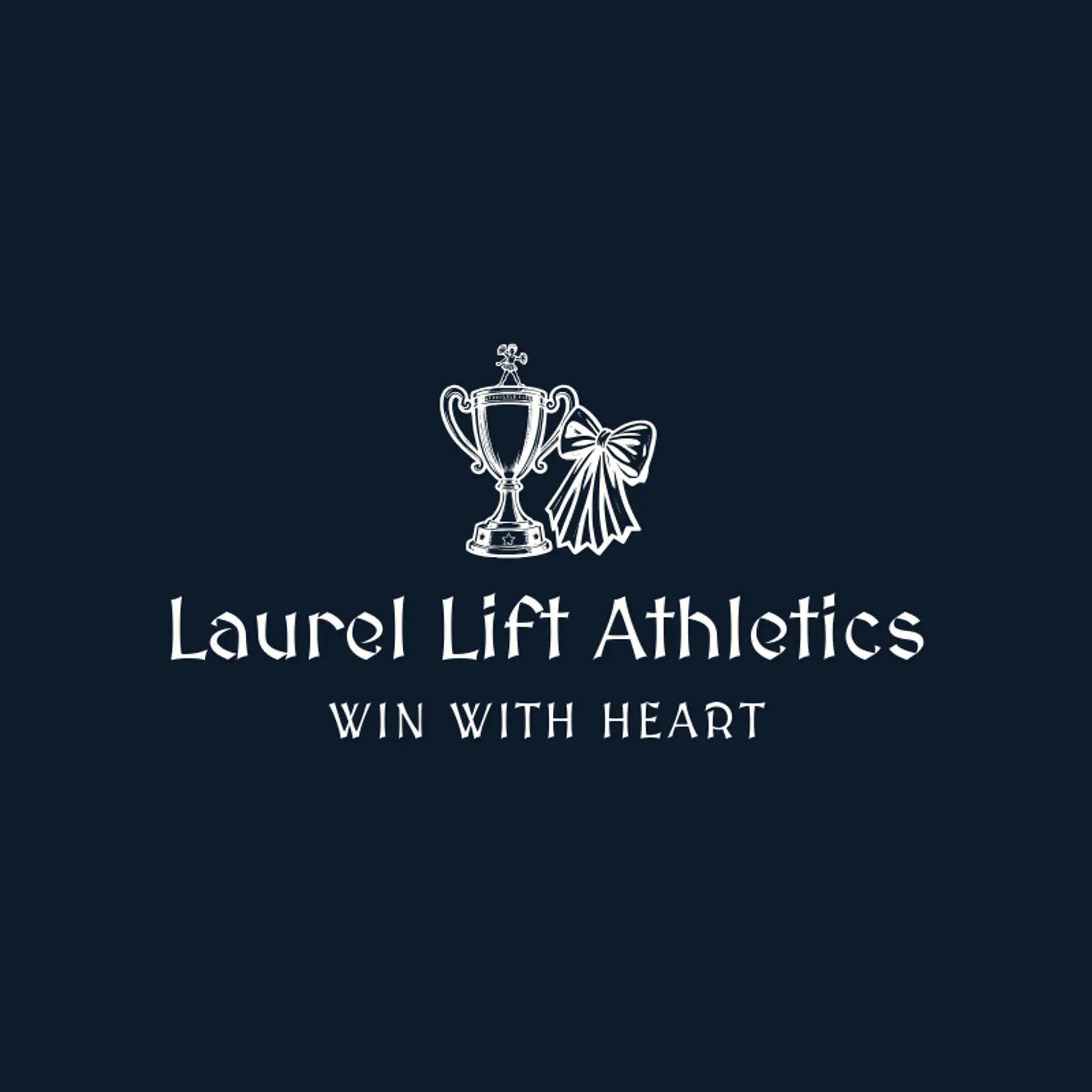 Laurel Lift Athletics logo for cheerleading
