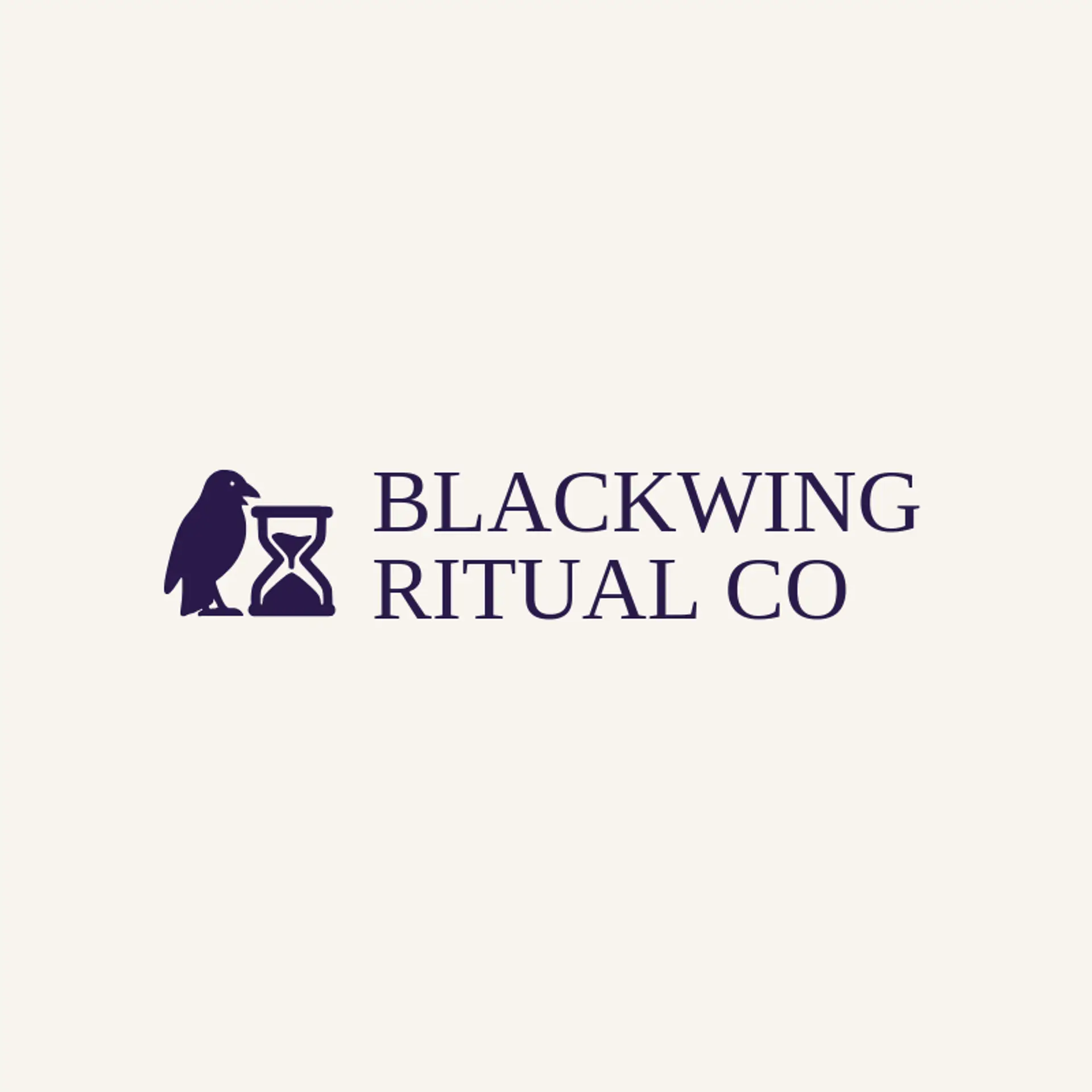Blackwing Ritual Co logo for grim reaper