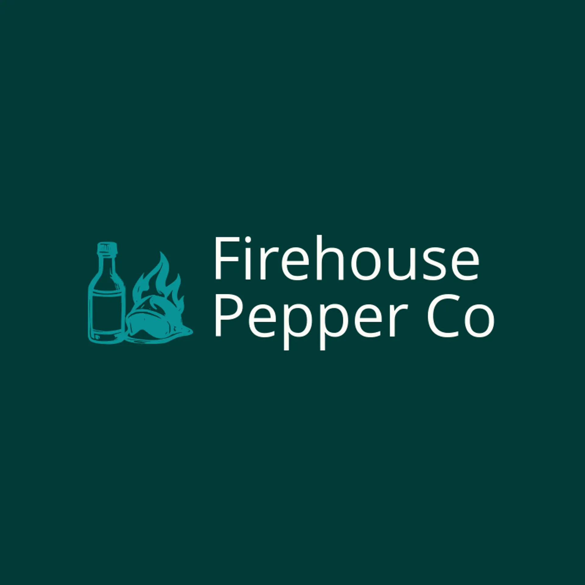 Firehouse Pepper Co logo for hot sauce