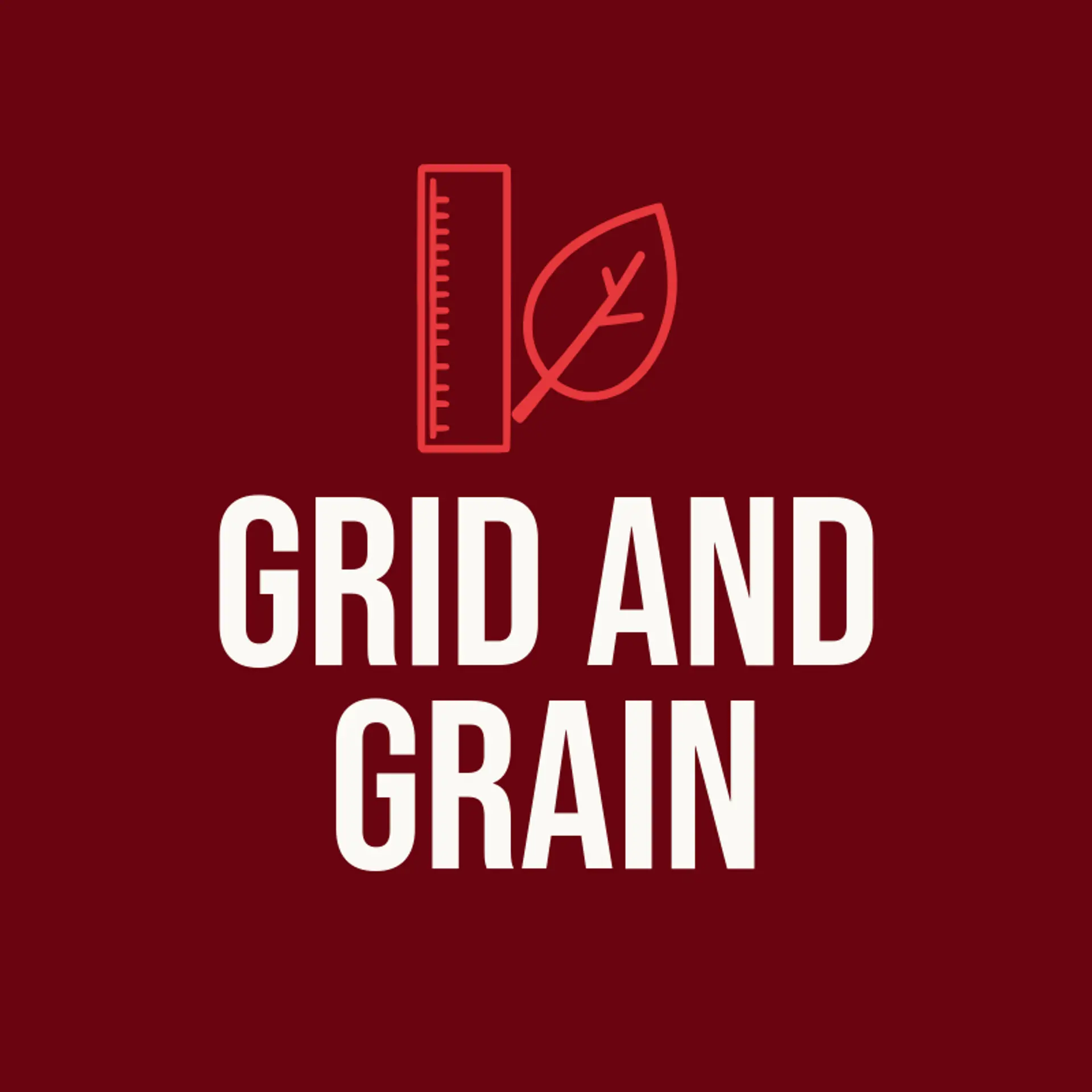 Grid And Grain logo for interior
