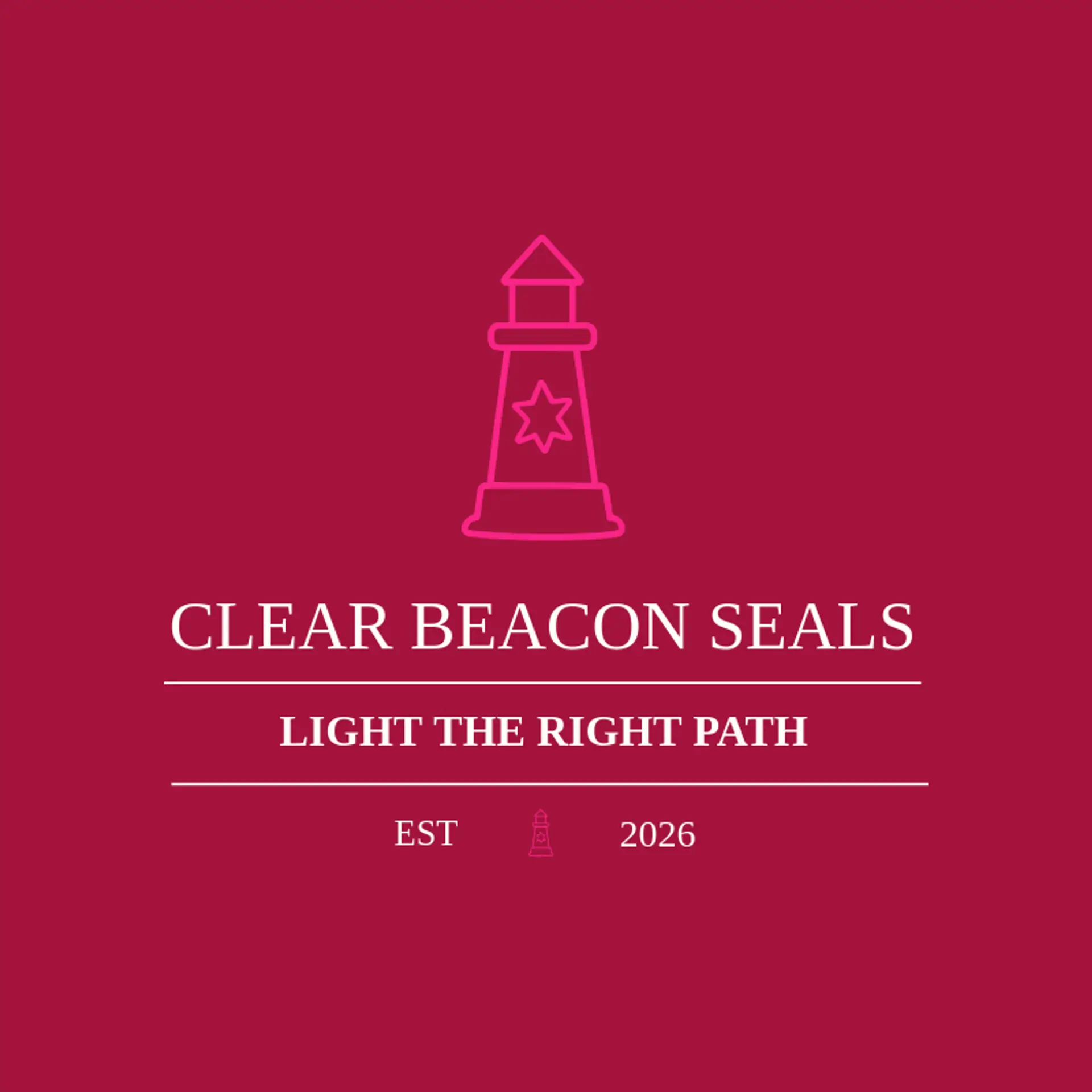 Clear Beacon Seals logo for seal
