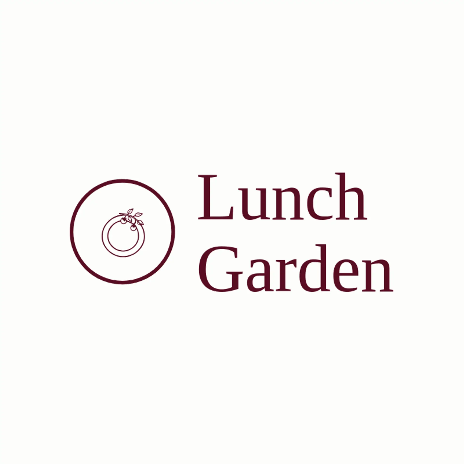 Lunch Garden logo for lunch