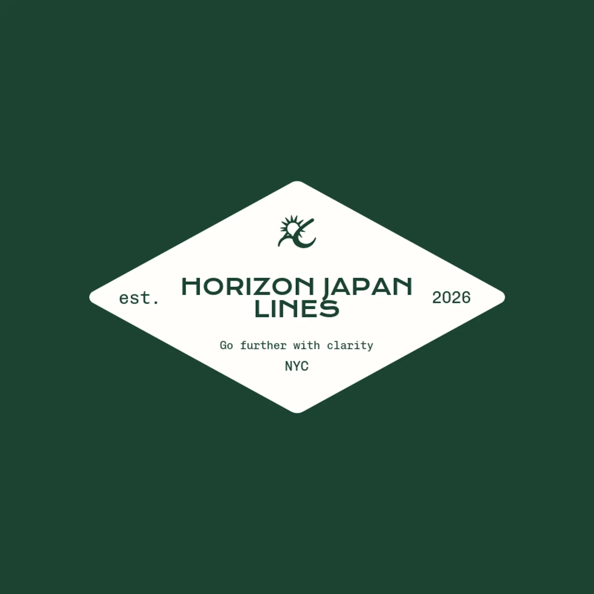 Horizon Japan Lines logo for japan