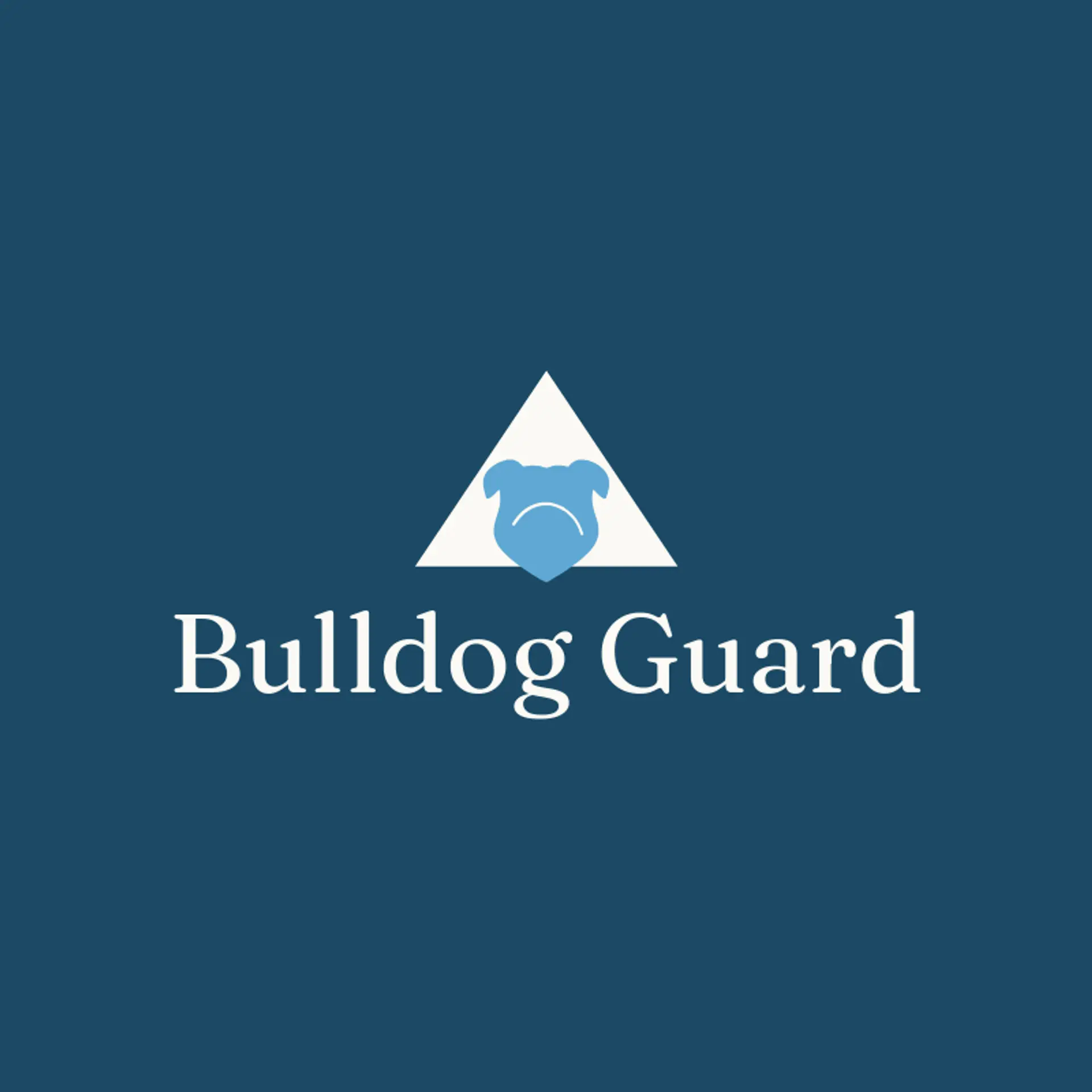 Bulldog Guard logo for bulldog