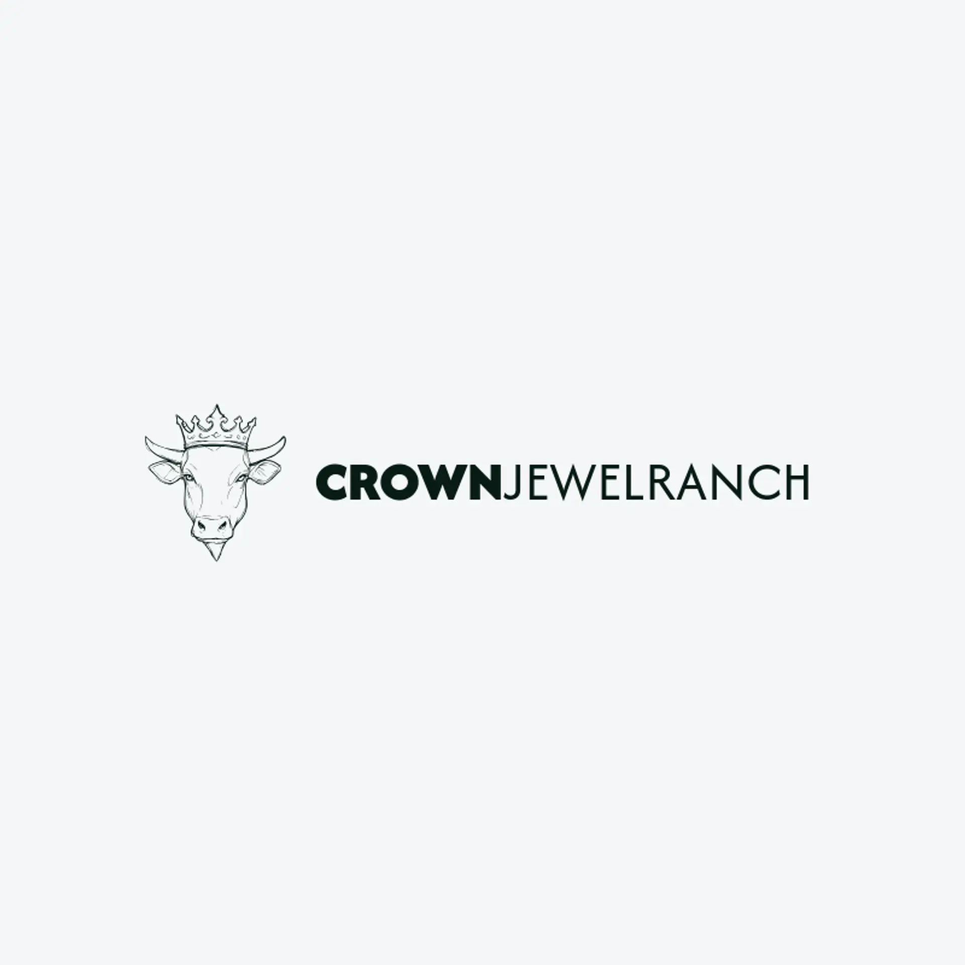 Crown Jewel Ranch logo for bull