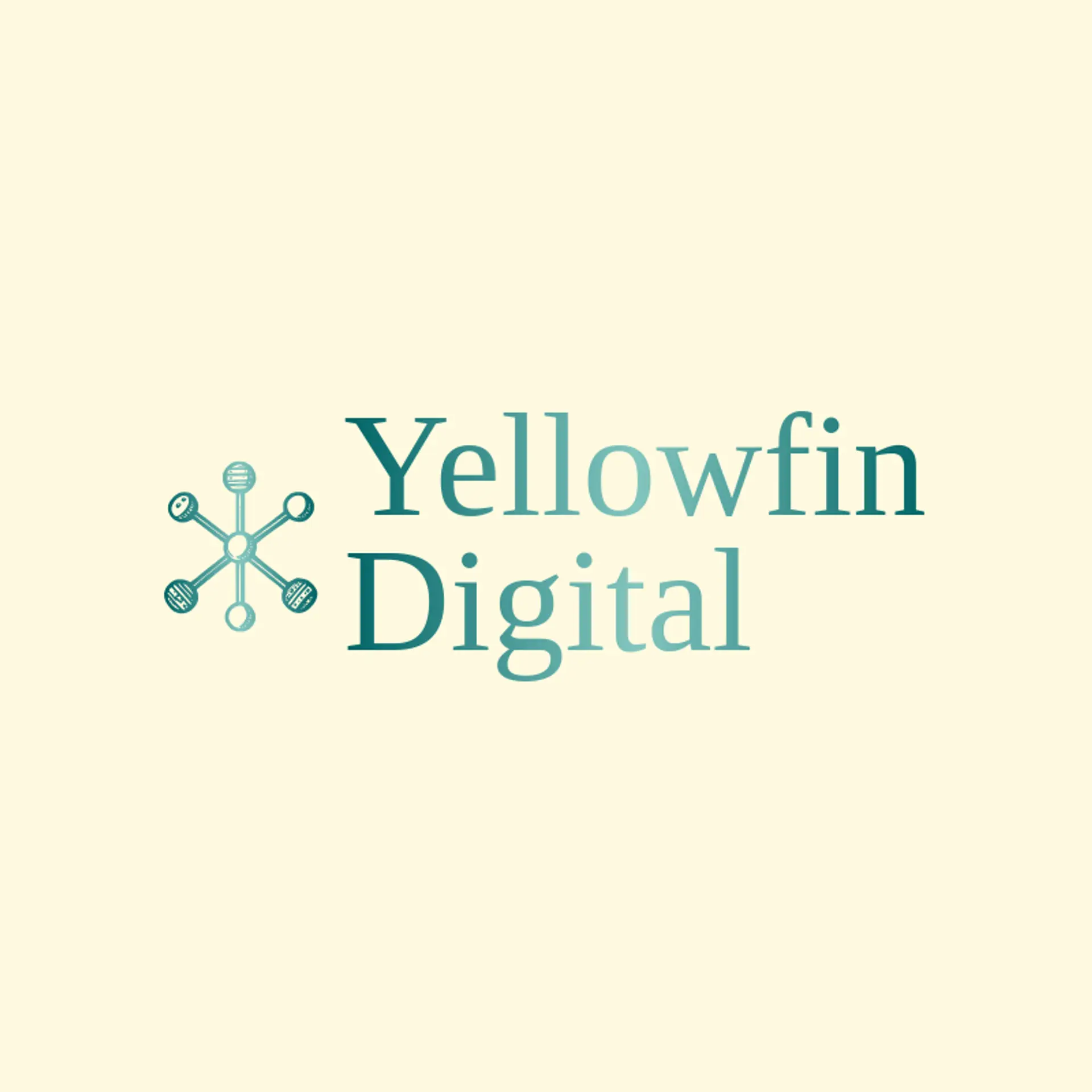 Yellowfin Digital logo for information technology