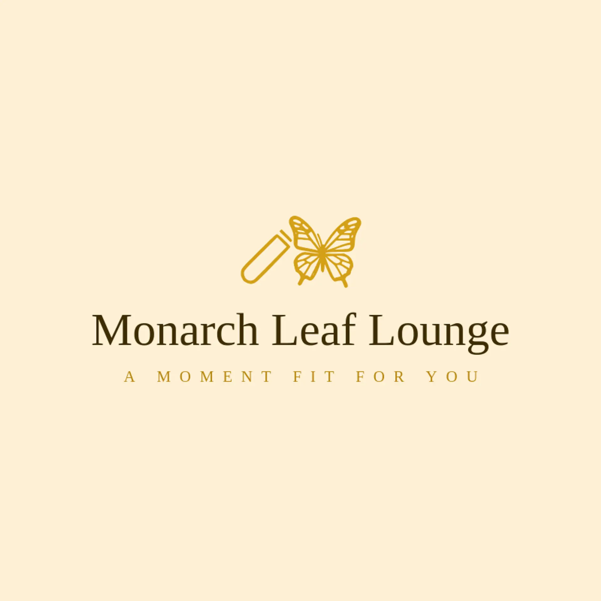 Monarch Leaf Lounge logo for cigar