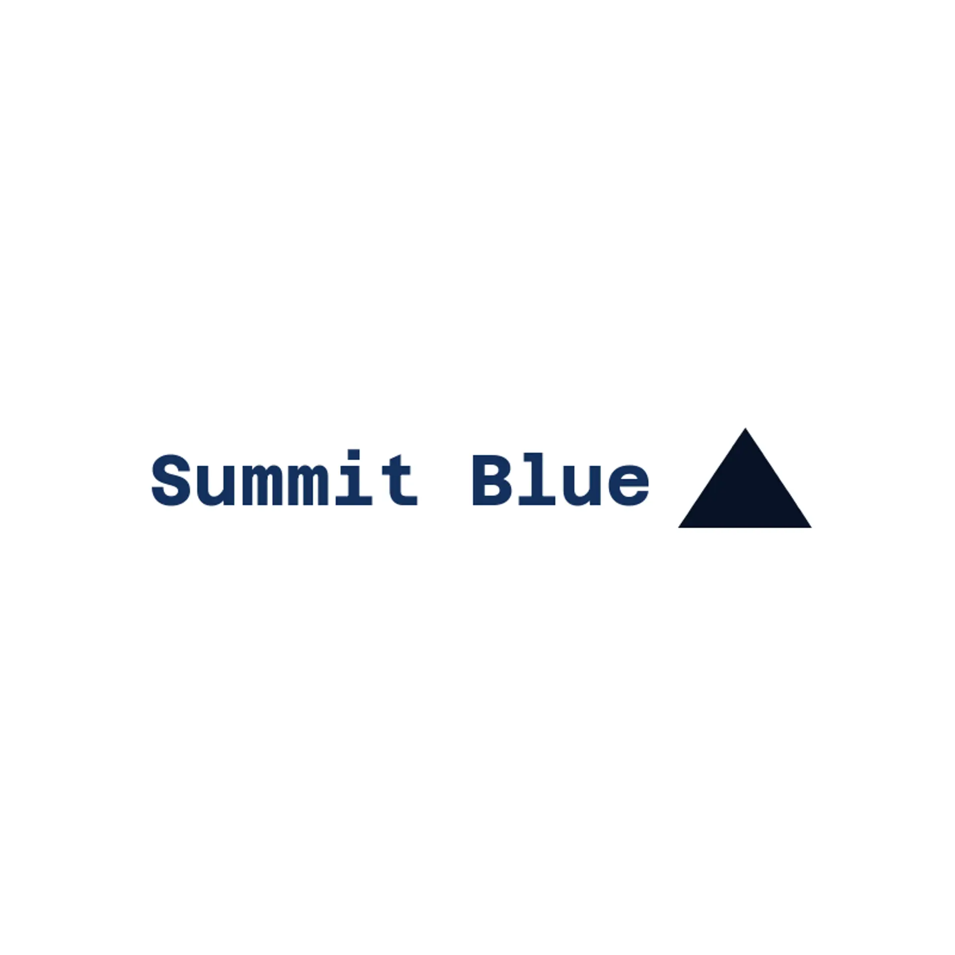 Summit Blue logo for police