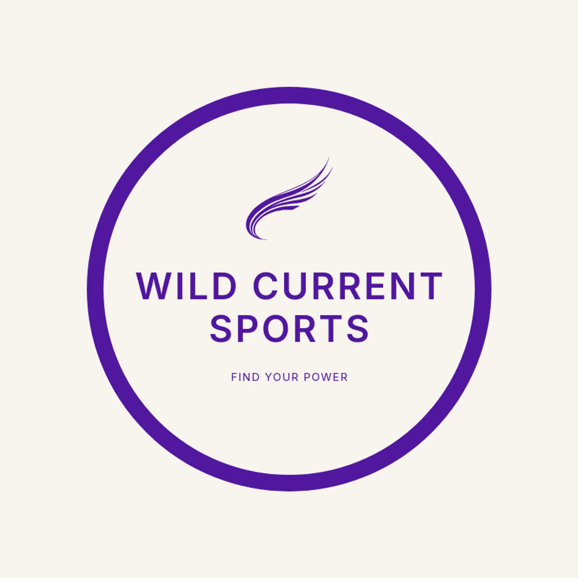 Wild Current Sports logo for swoosh