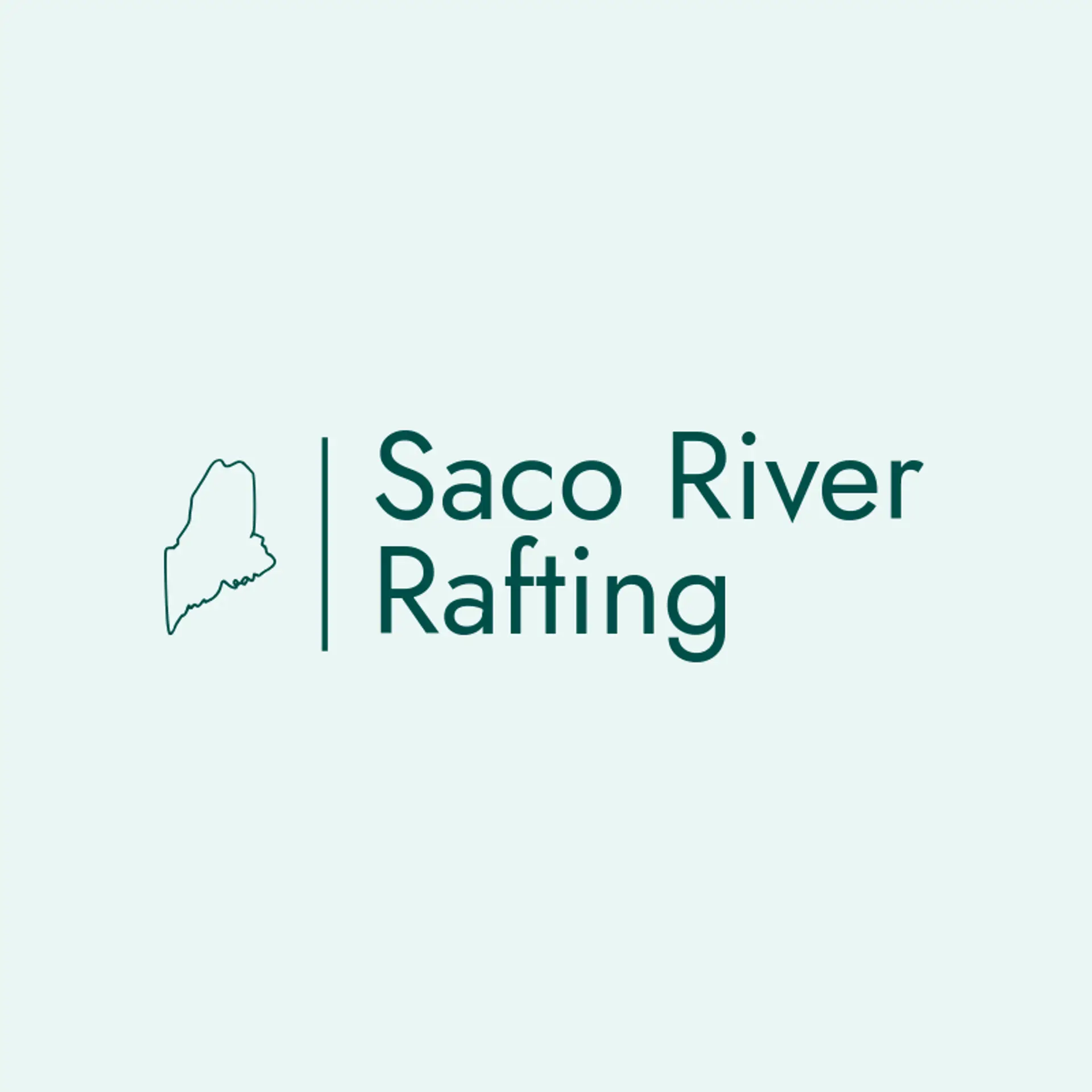 Saco River Rafting logo for maine