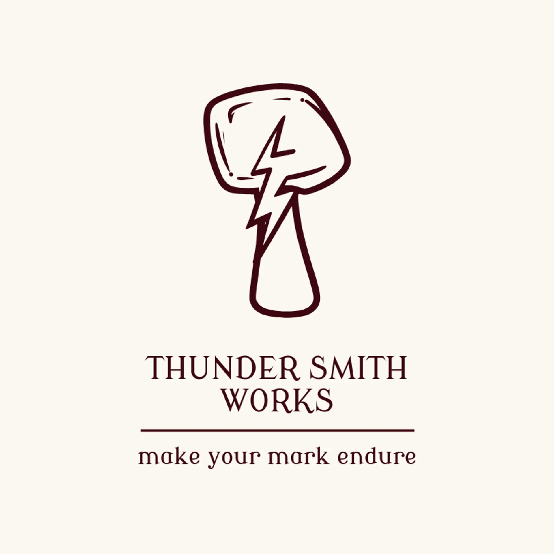 Thunder Smith Works logo for viking