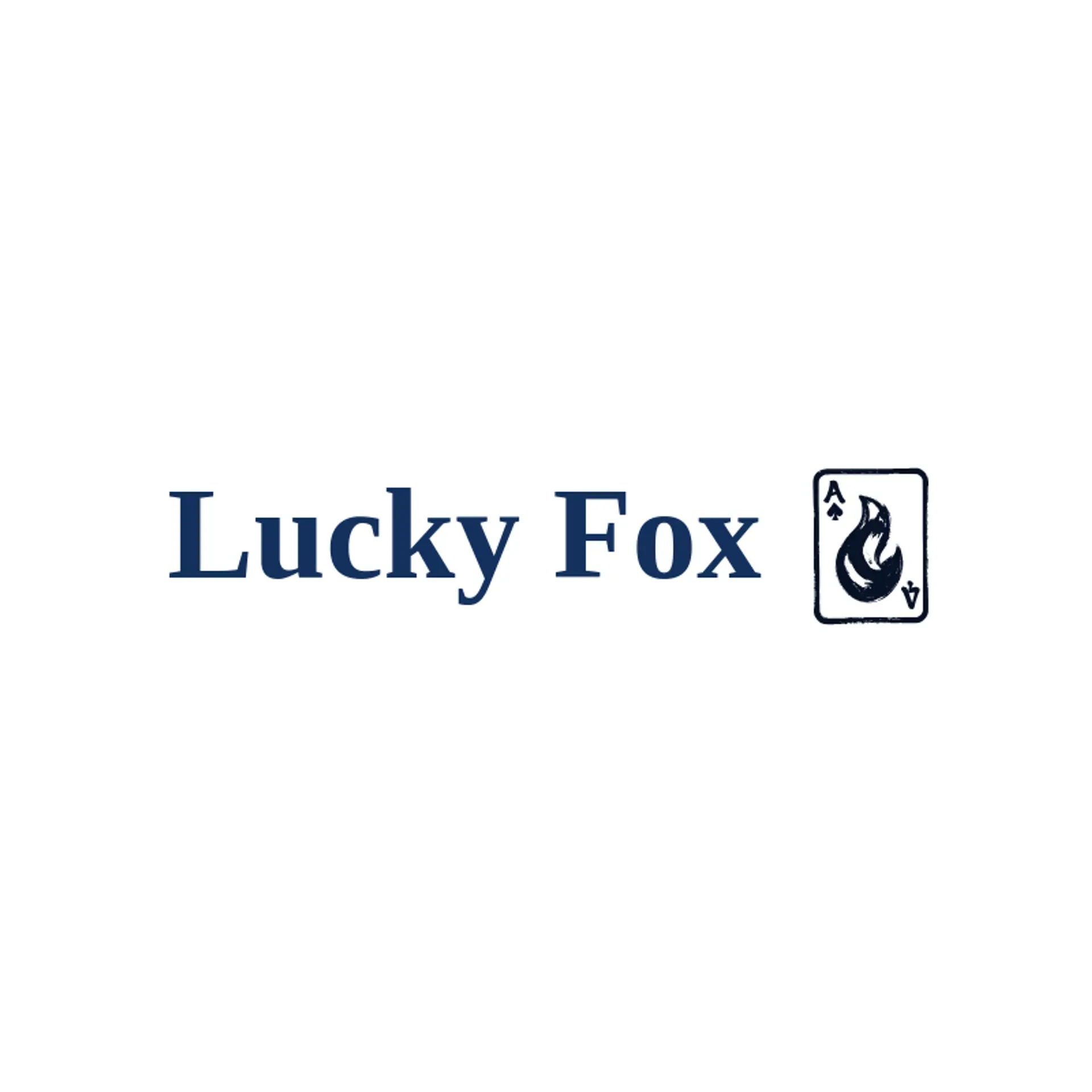 Lucky Fox logo for poker