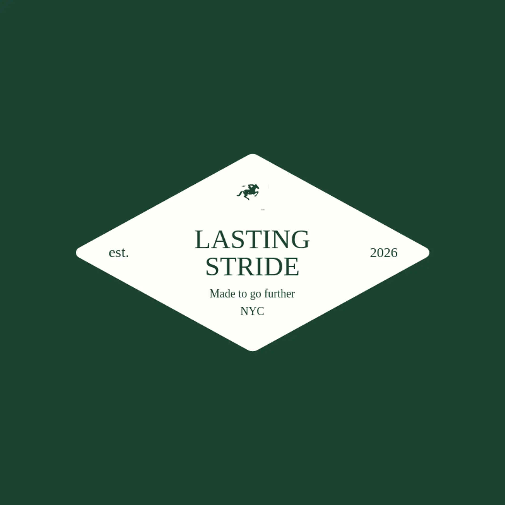 Lasting Stride logo for jockey