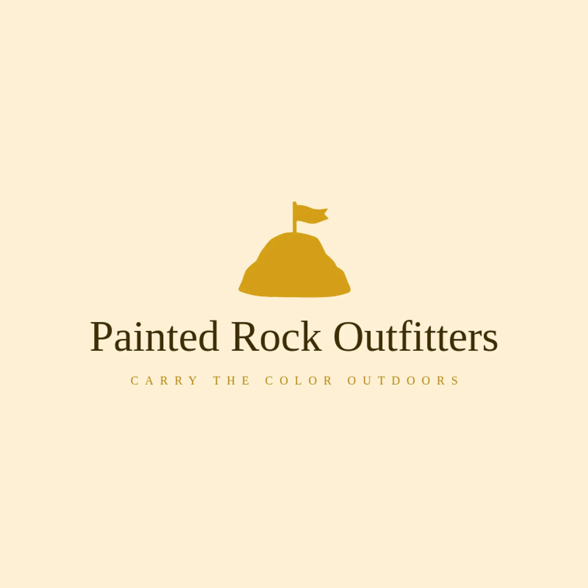Painted Rock Outfitters logo for Desert
