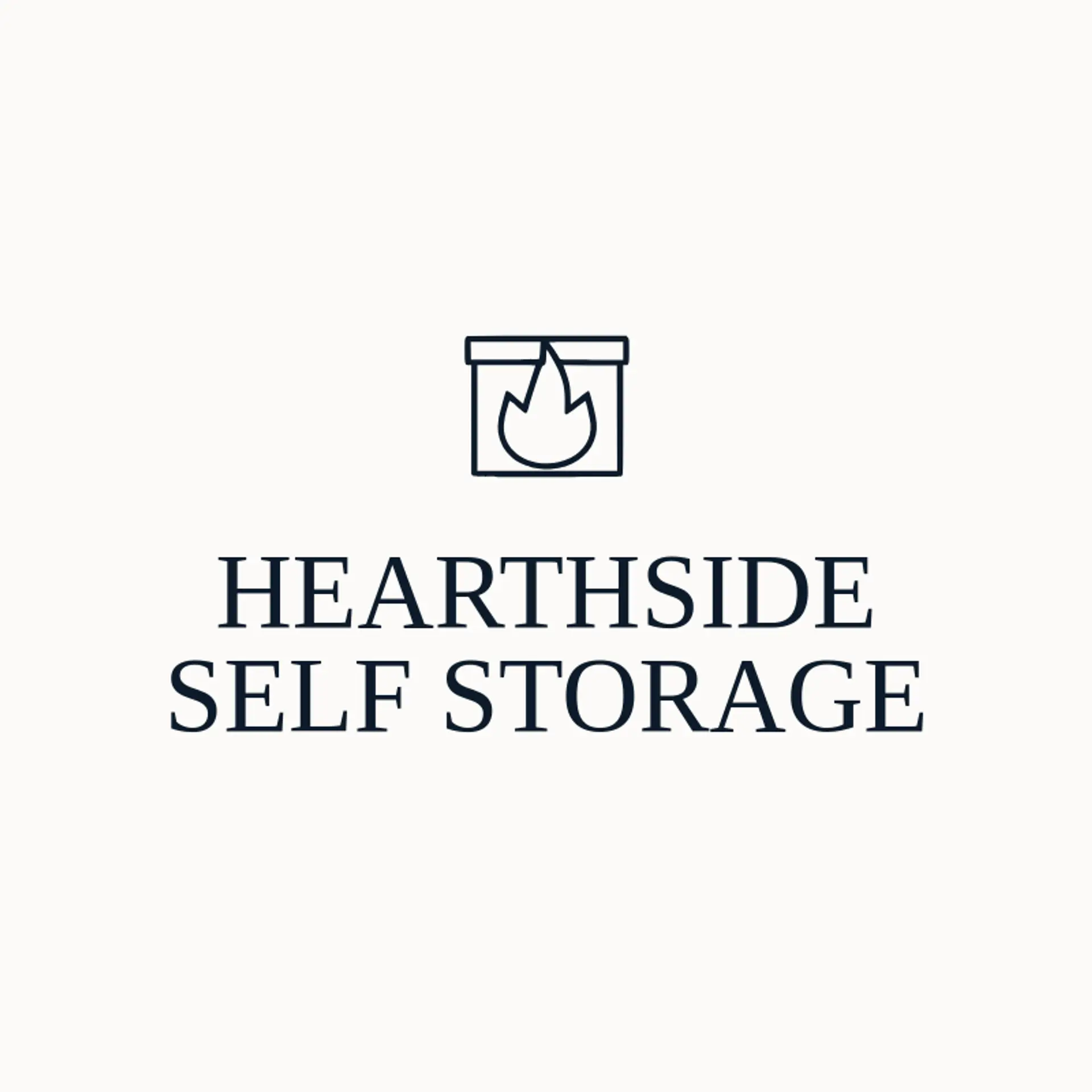 Hearthside Self Storage logo for storage