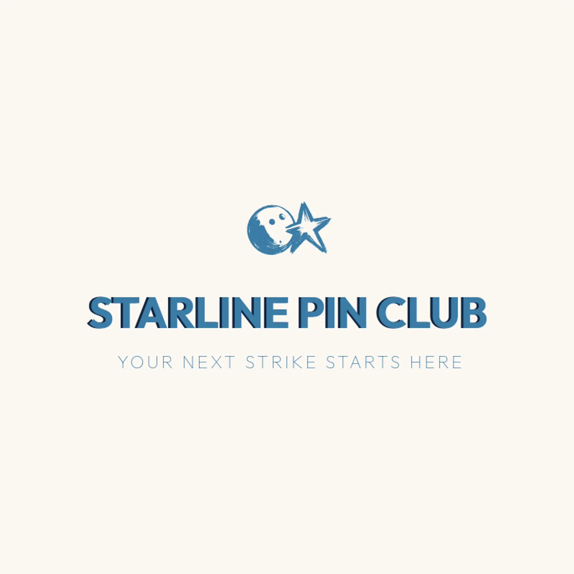 Starline Pin Club logo for bowling