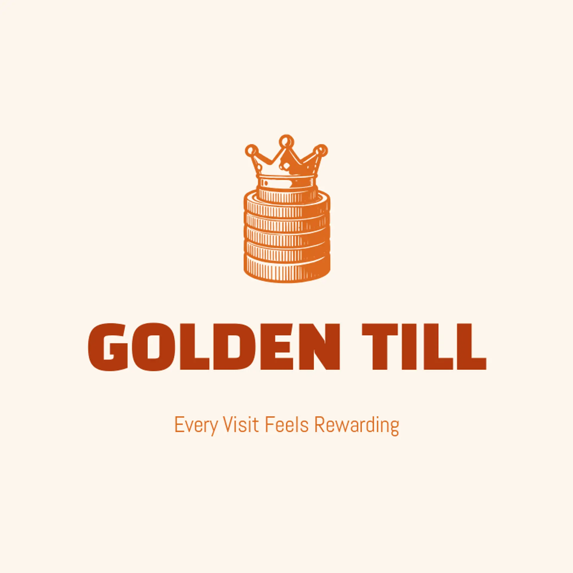 Golden Till logo for store