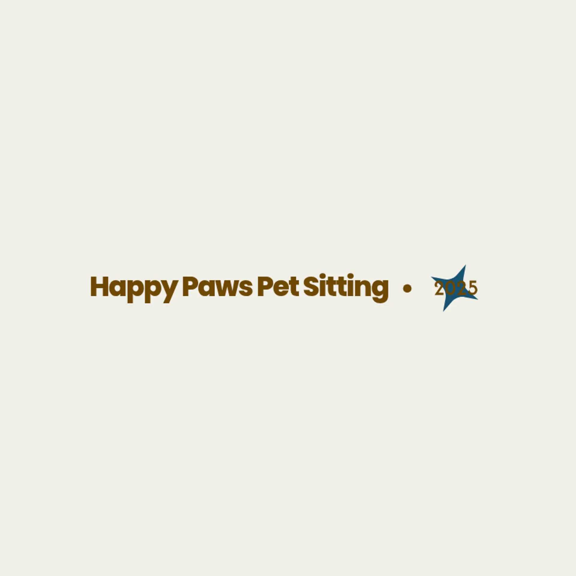 ComfyCritter Care logo for pet sitting