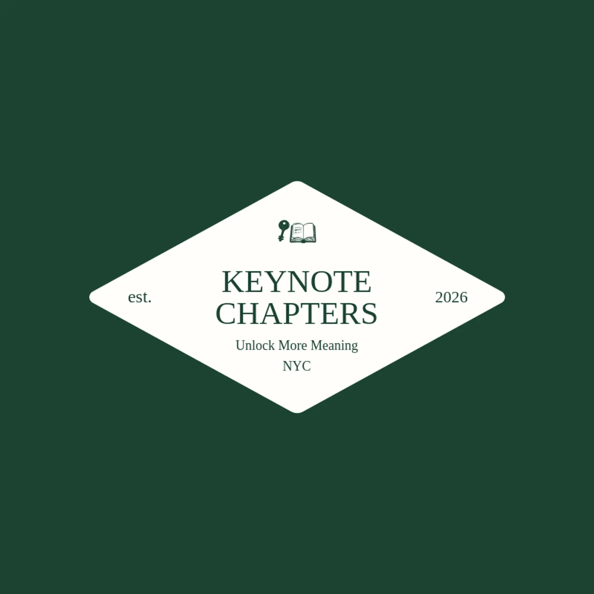 Keynote Chapters logo for book club